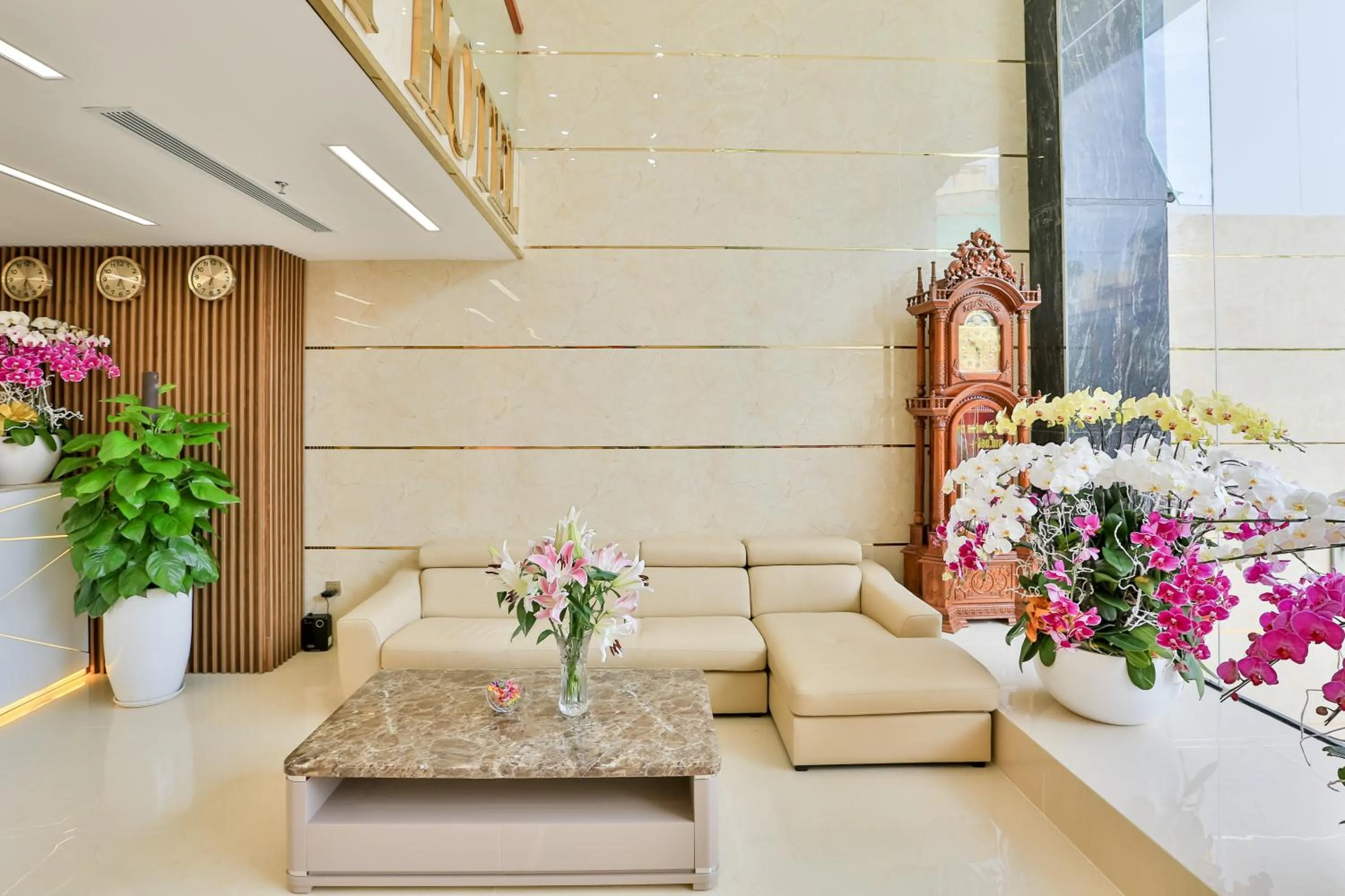 Living room in Prague Saigon Airport Hotel