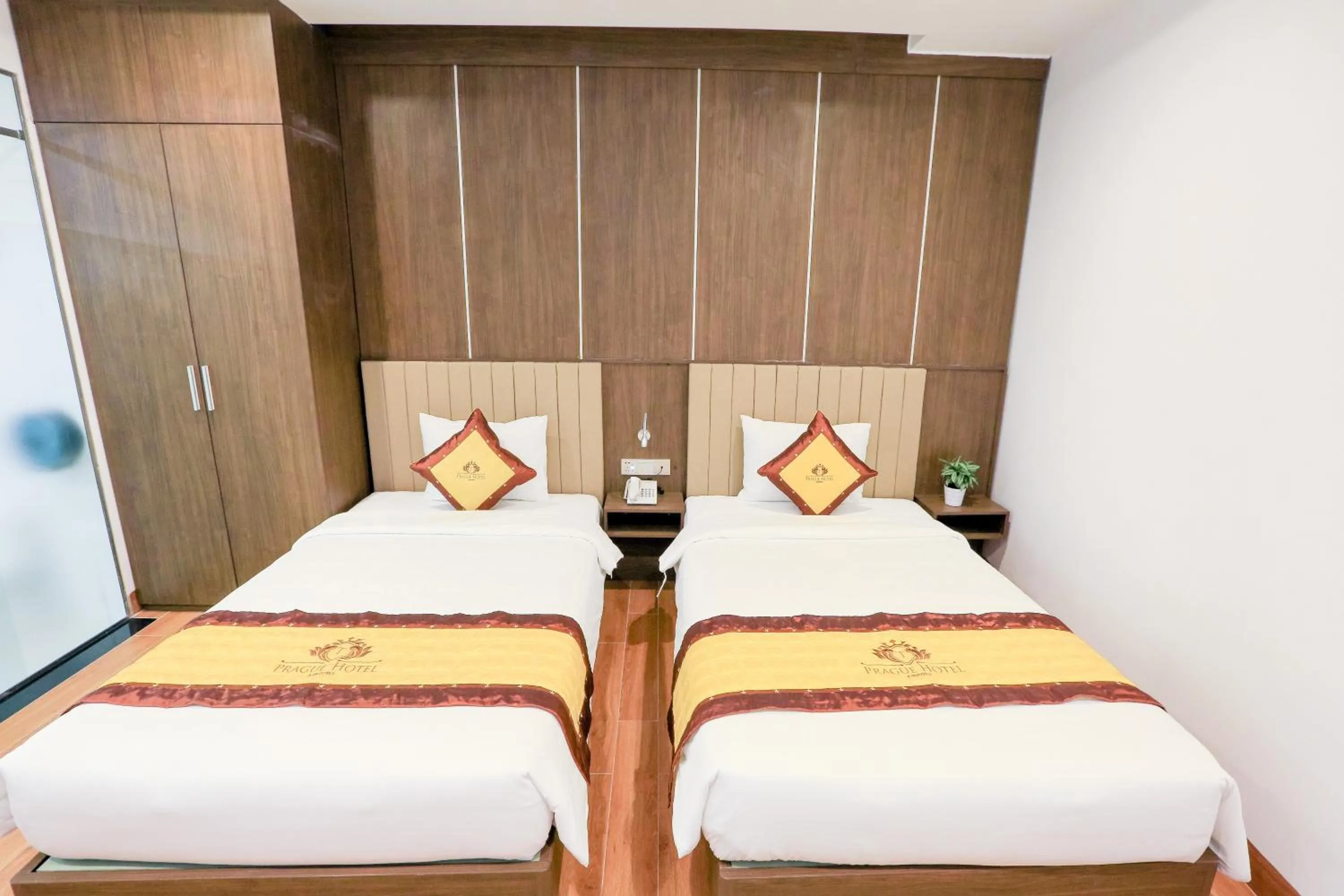 Bedroom, Bed in Prague Saigon Airport Hotel