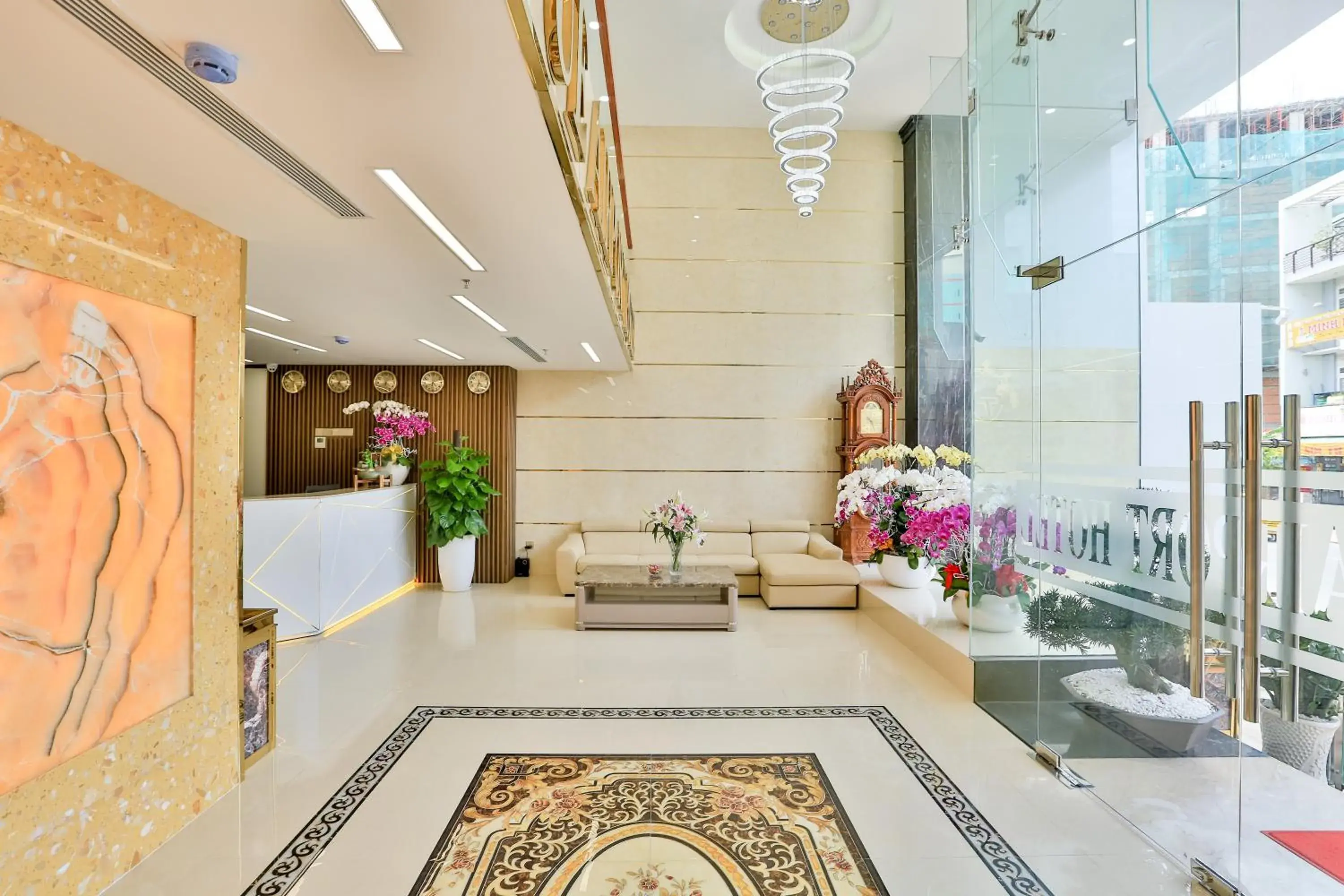 Lobby or reception in Prague Saigon Airport Hotel Lobby or reception in Prague Saigon Airport Hotel