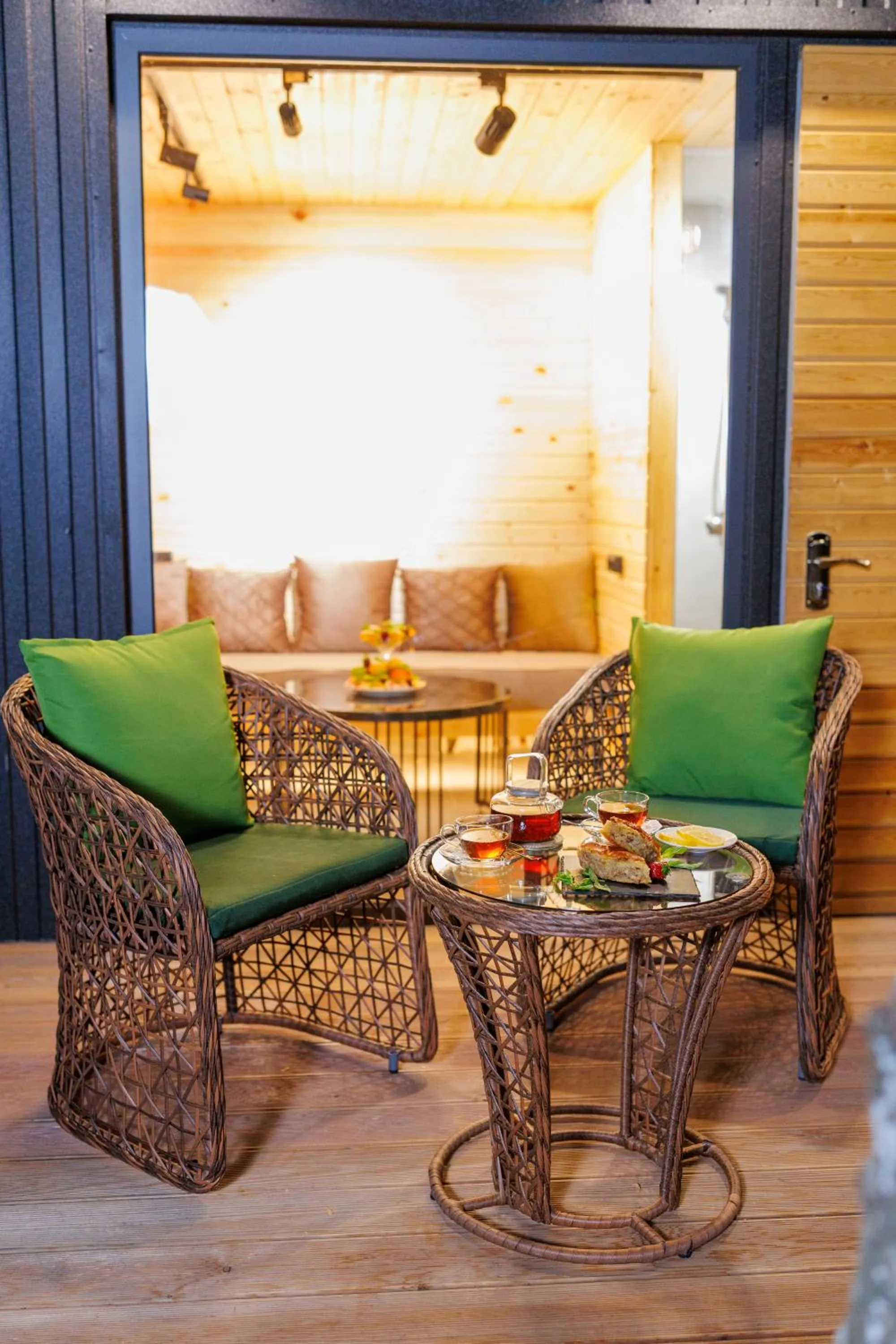 Sauna in Garden Inn Resort Sevan