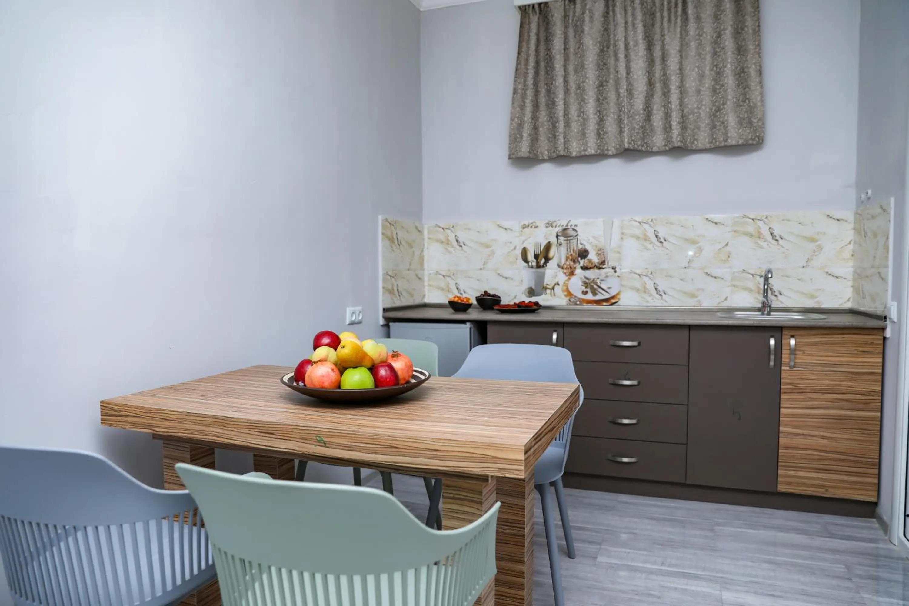 Kitchen or kitchenette in Garden Inn Resort Sevan