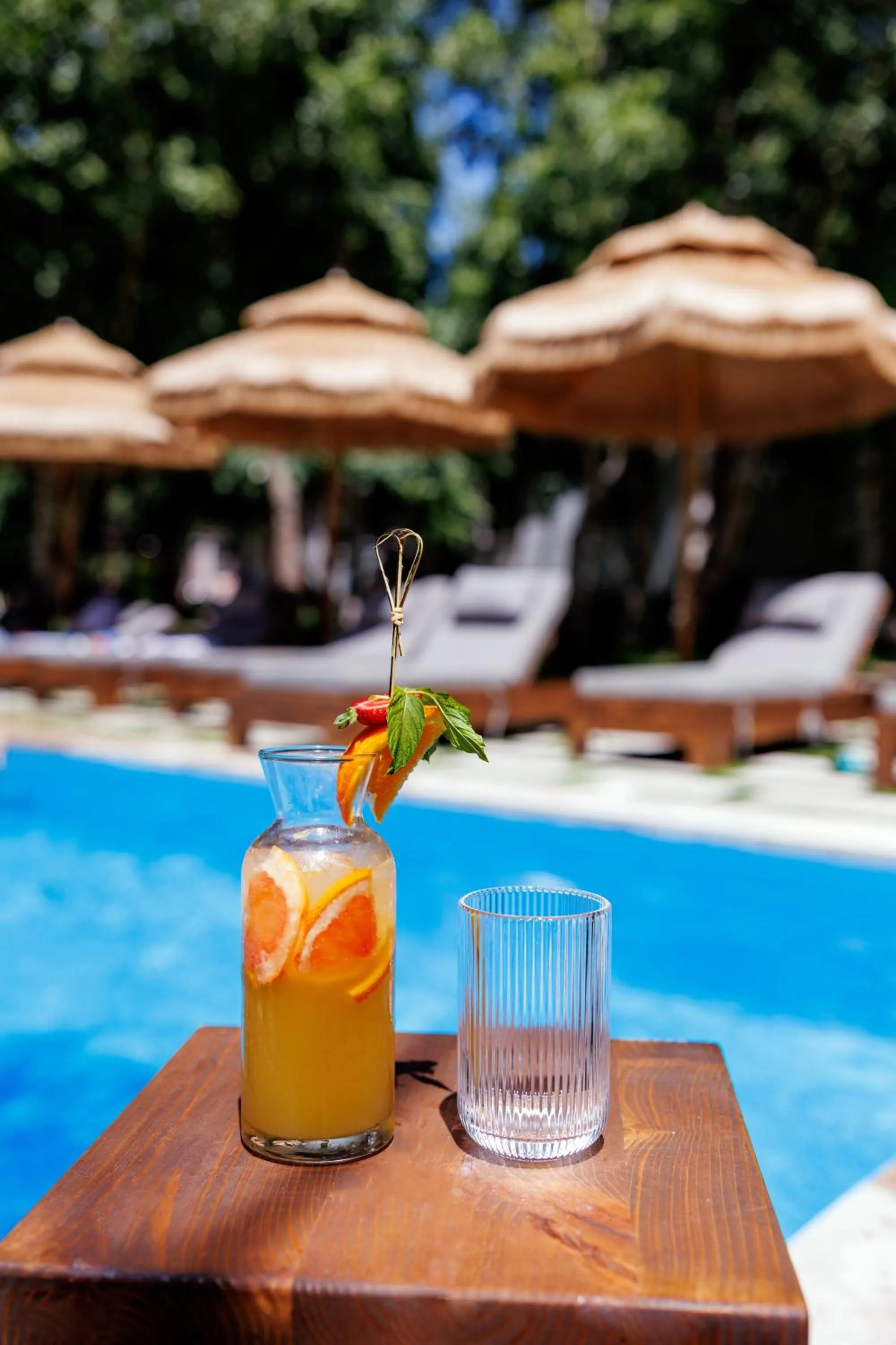 Pool view in Garden Inn Resort Sevan