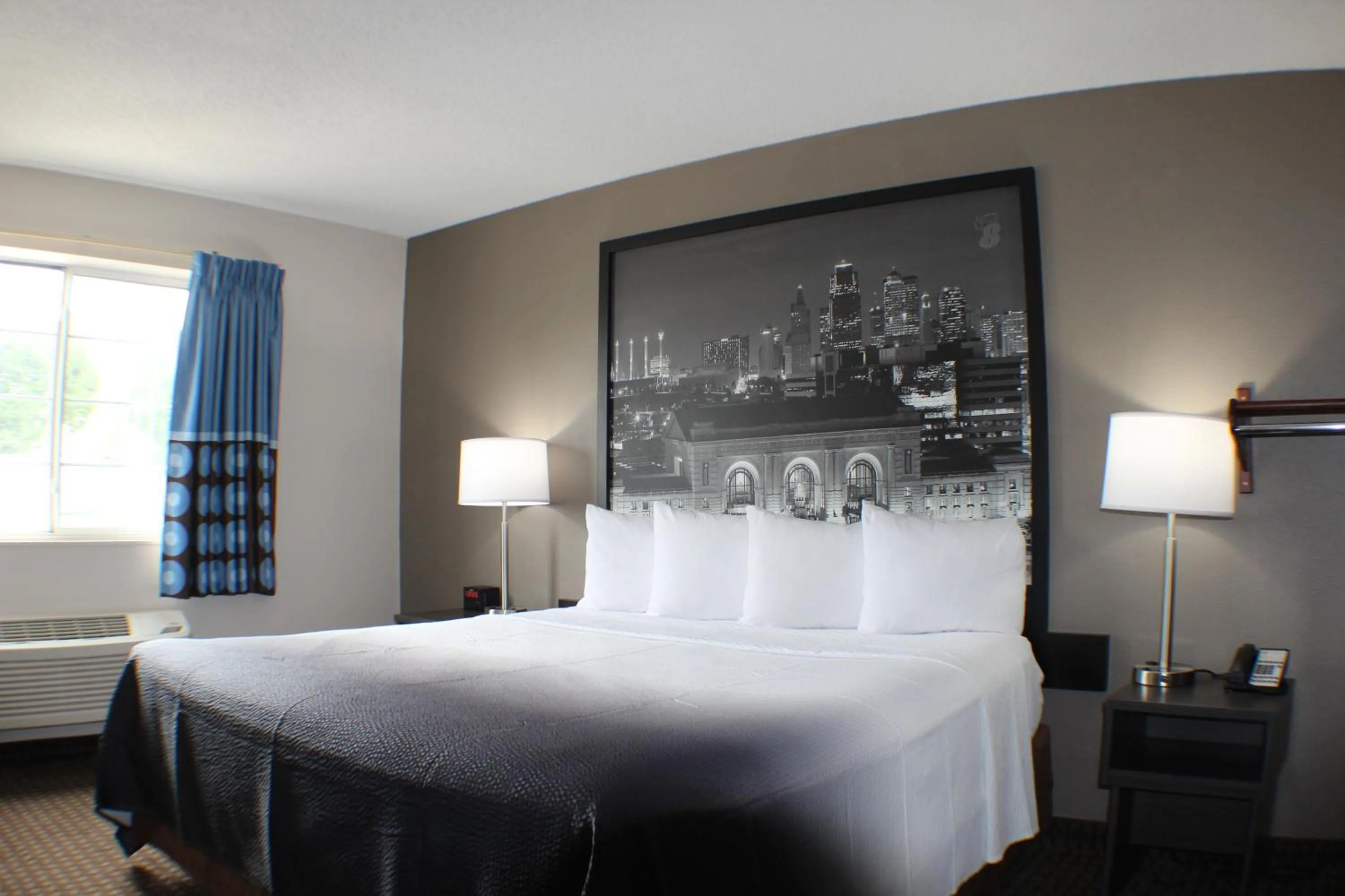 Bed in Super 8 by Wyndham Gardner