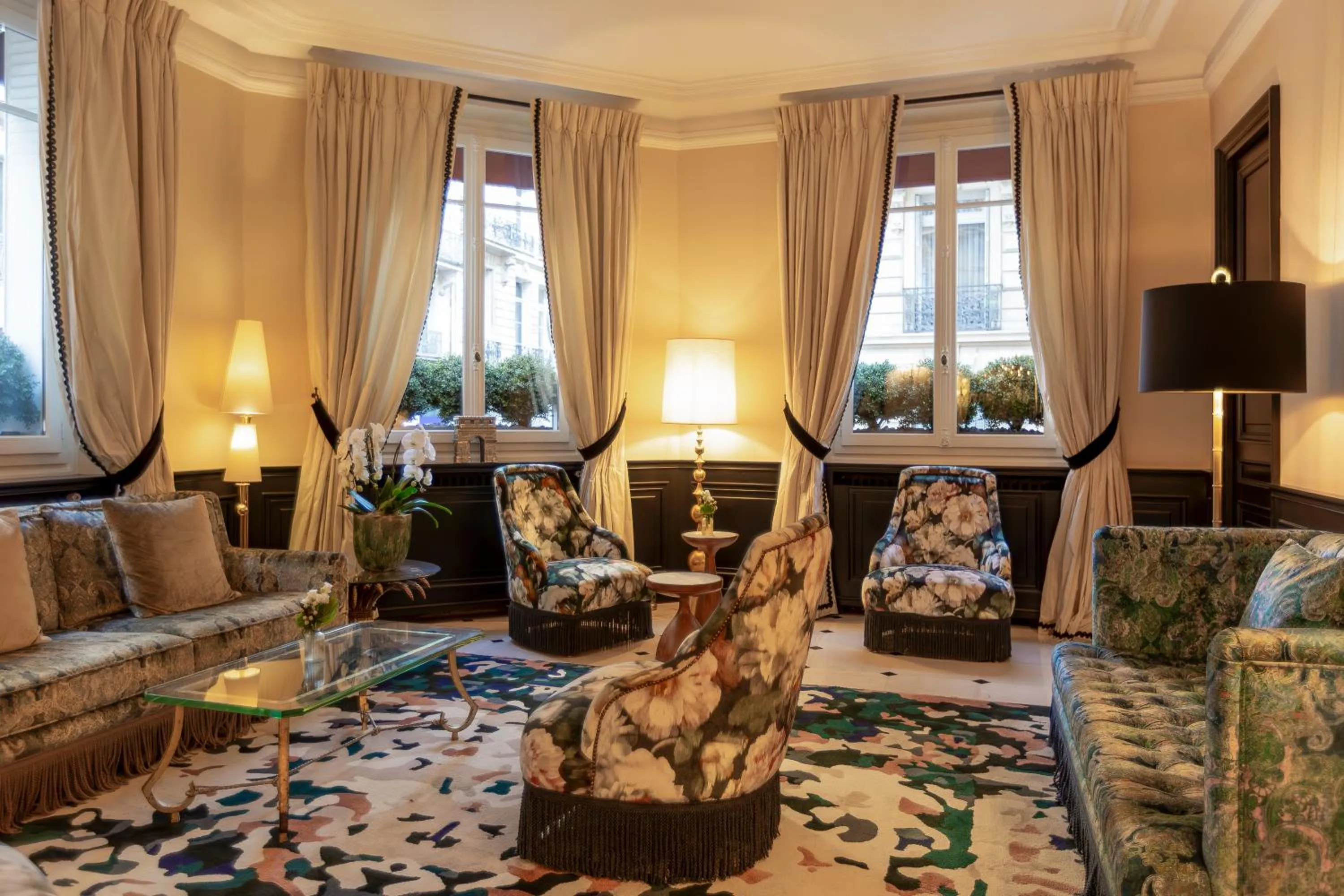 Living room in Hotel West-End