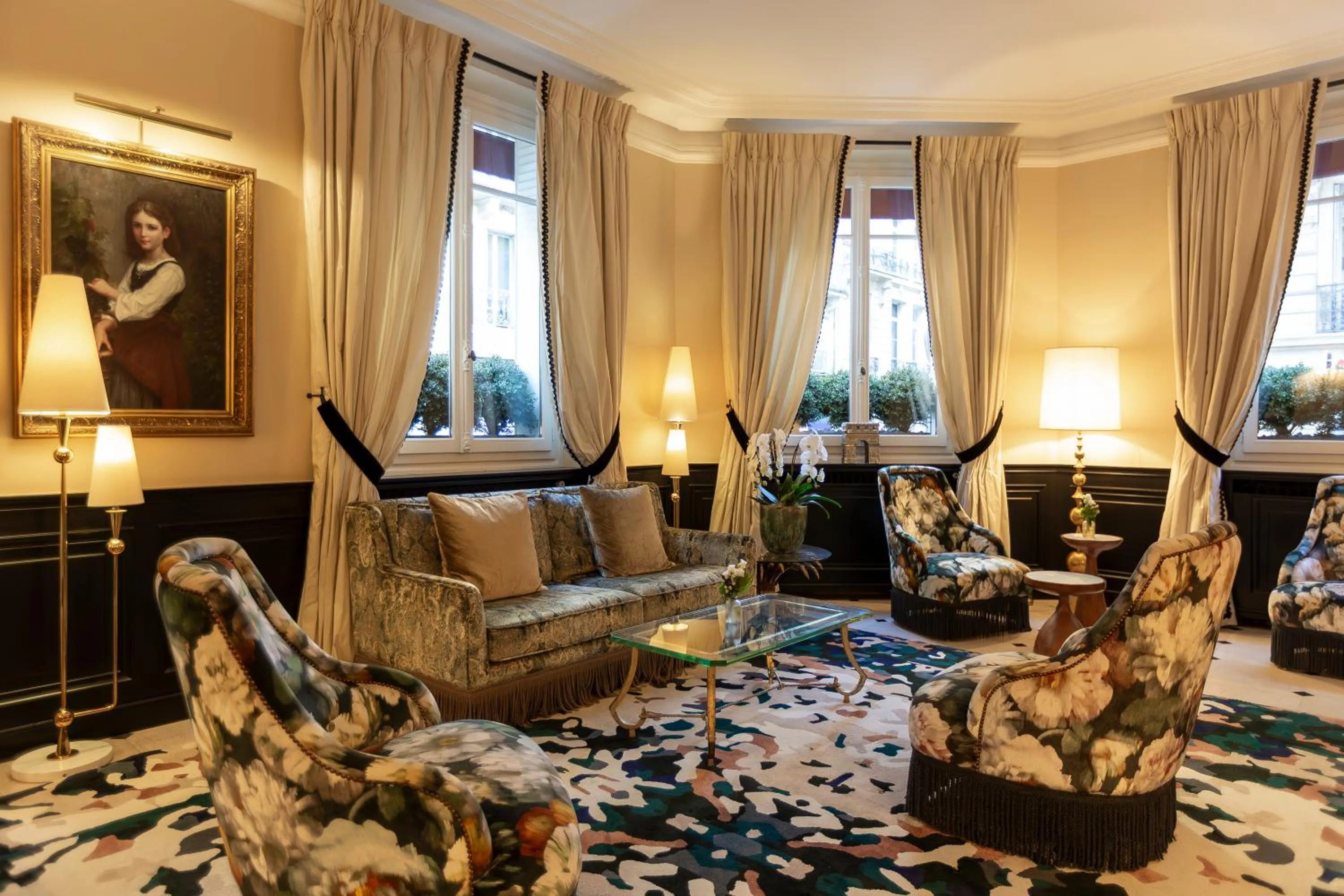 Living room in Hotel West-End