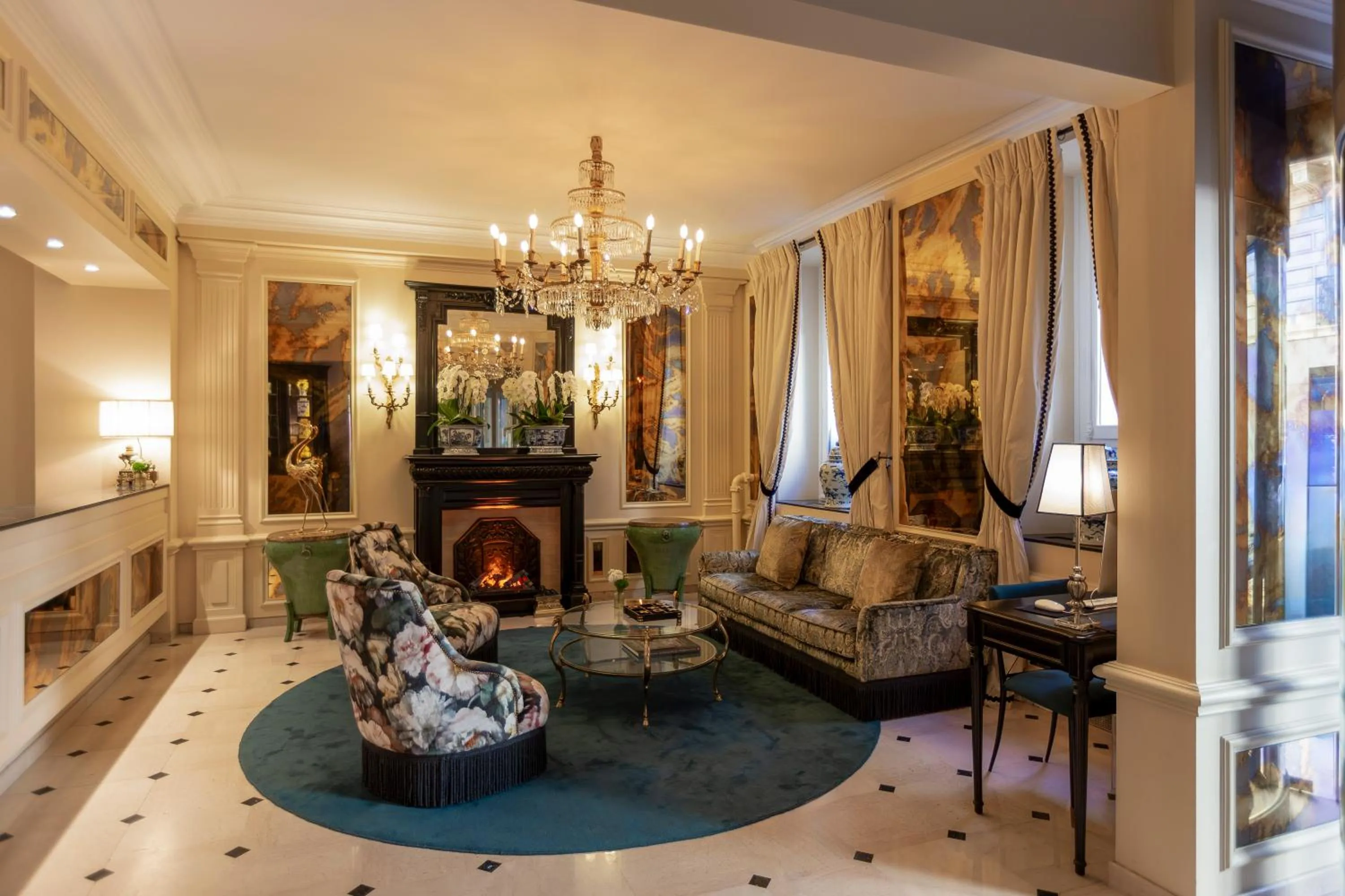 Lobby or reception in Hotel West-End