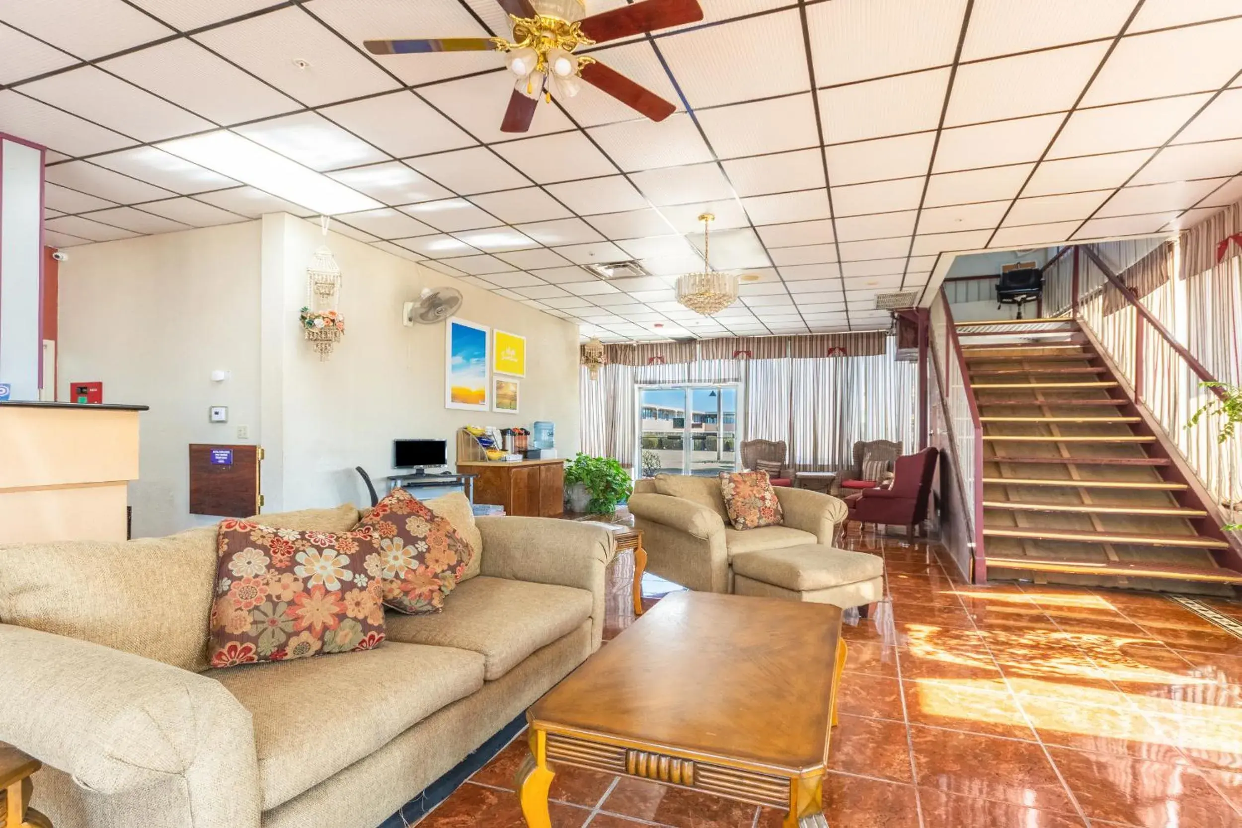 Lobby or reception in Americas Best Value Inn of Elk City Lobby or reception in Americas Best Value Inn of Elk City