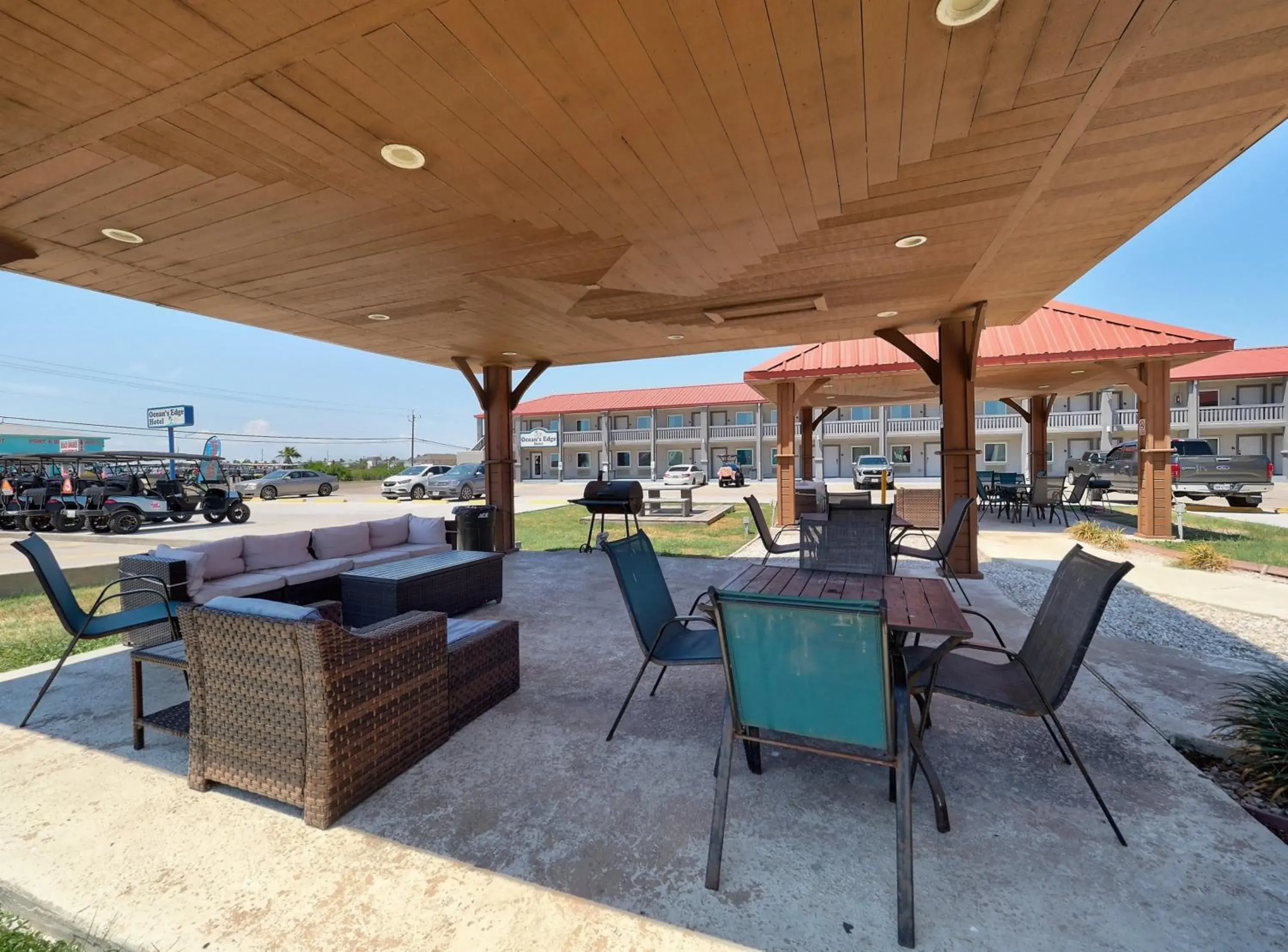 View (from property/room) in Ocean's Edge Hotel, Port Aransas,TX View (from property/room) in Ocean's Edge Hotel, Port Aransas,TX