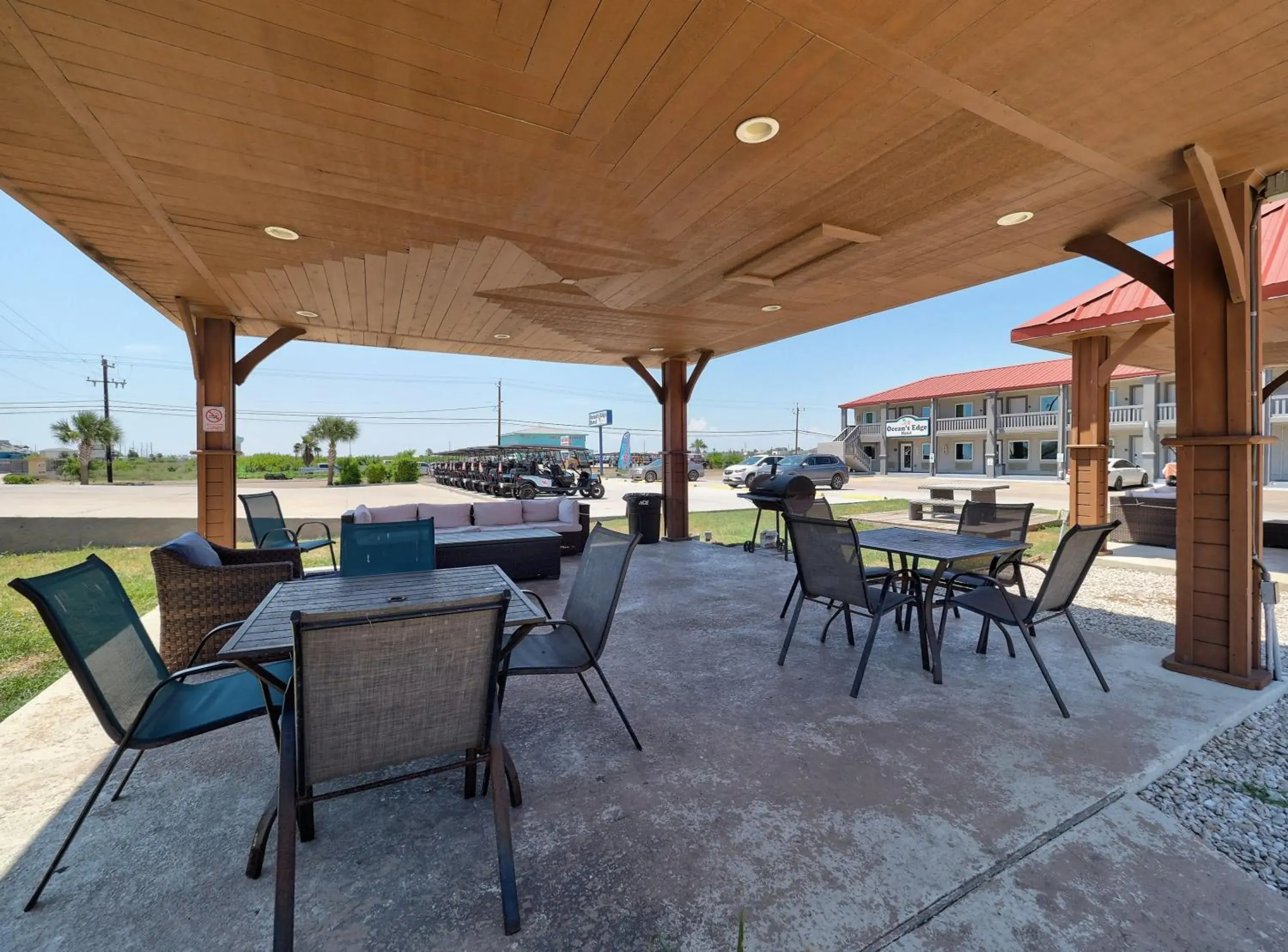 Property building in Ocean's Edge Hotel, Port Aransas,TX Property building in Ocean's Edge Hotel, Port Aransas,TX