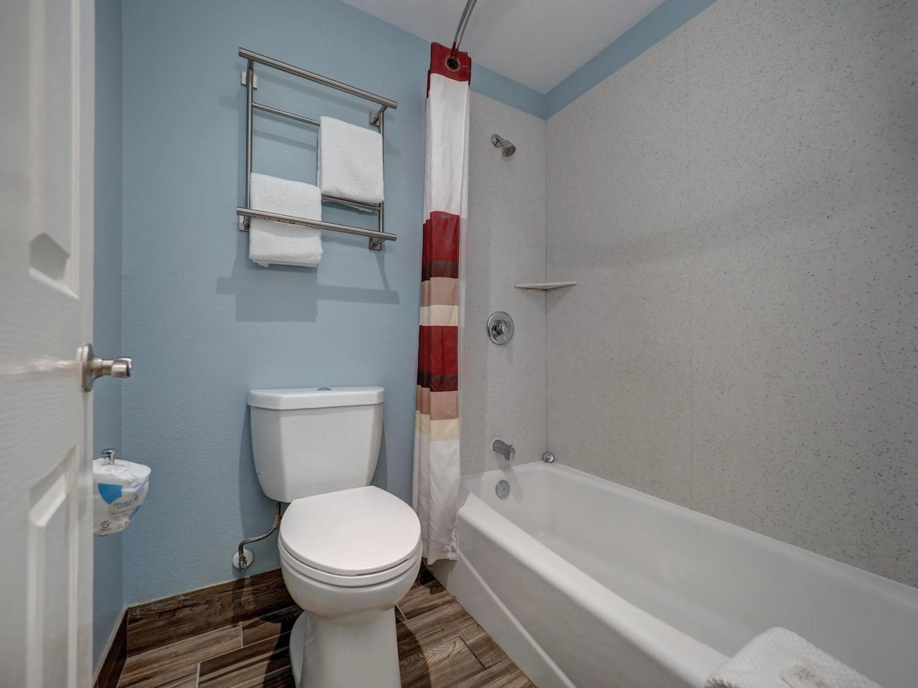Shower in Ocean's Edge Hotel, Port Aransas,TX