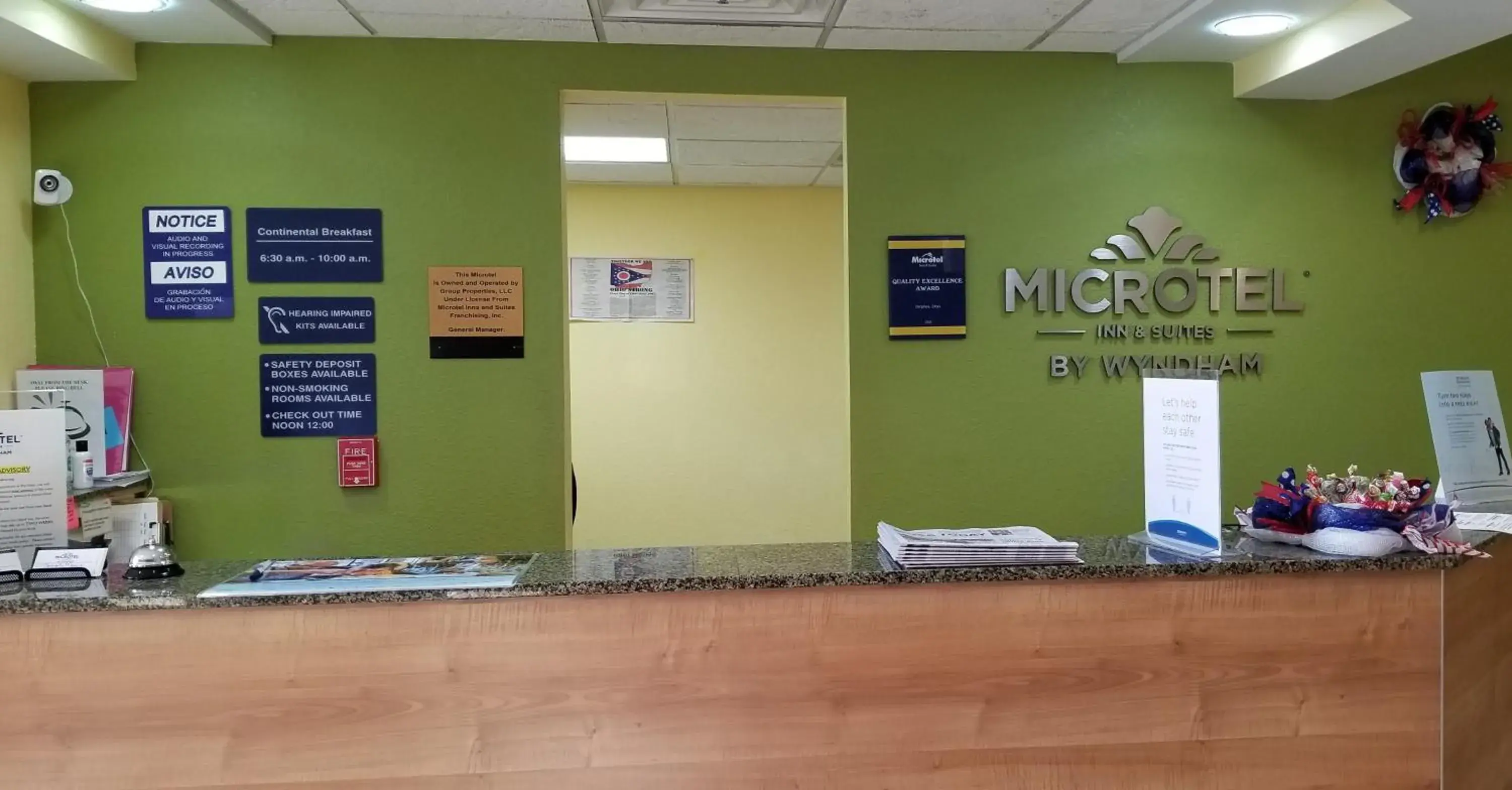 Lobby or reception in Microtel Inn & Suites by Wyndham Delphos Lobby or reception in Microtel Inn & Suites by Wyndham Delphos