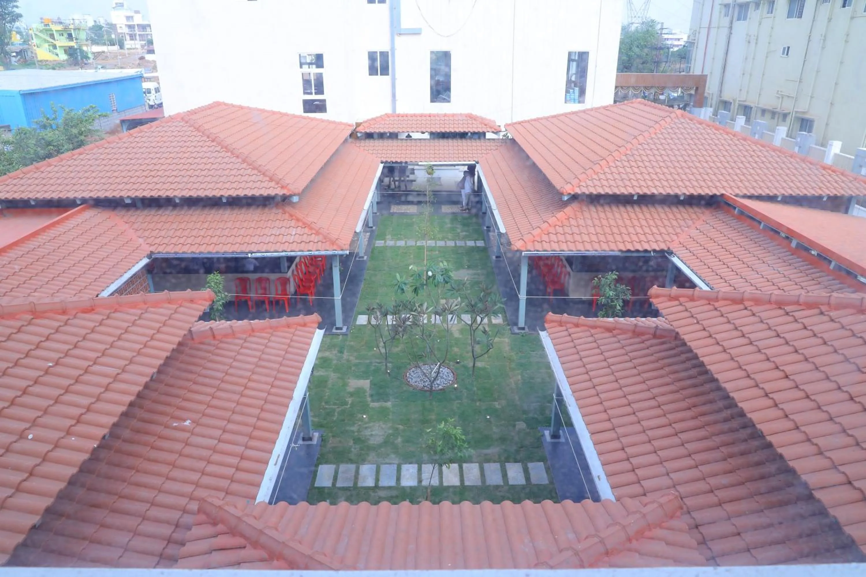 Bird's eye view in Hotel RK Gardenia