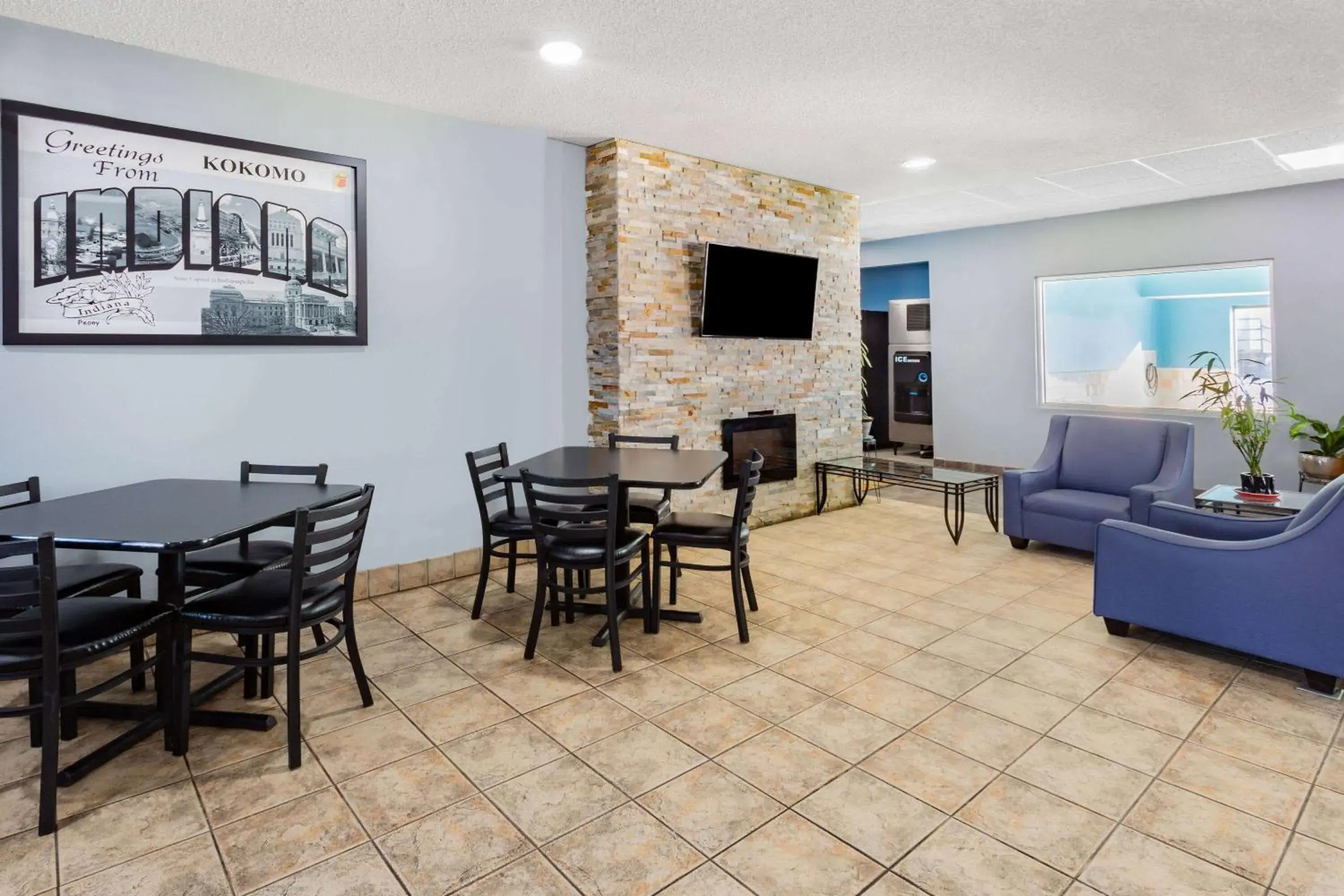 Lobby or reception in Super 8 by Wyndham Kokomo Lobby or reception in Super 8 by Wyndham Kokomo