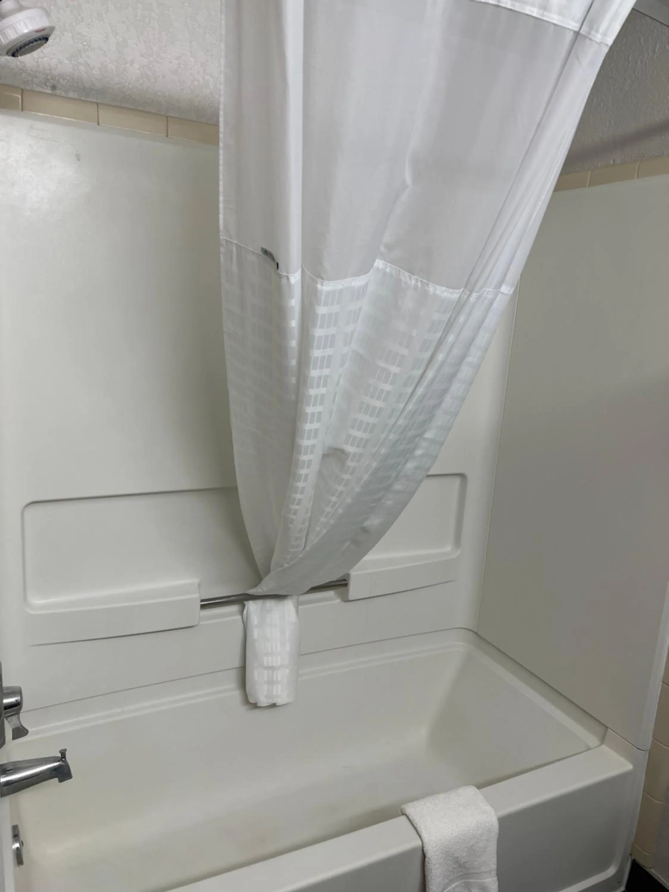 Shower in Super 8 by Wyndham Clemmons - Bermuda Run - Winston-Salem I-40