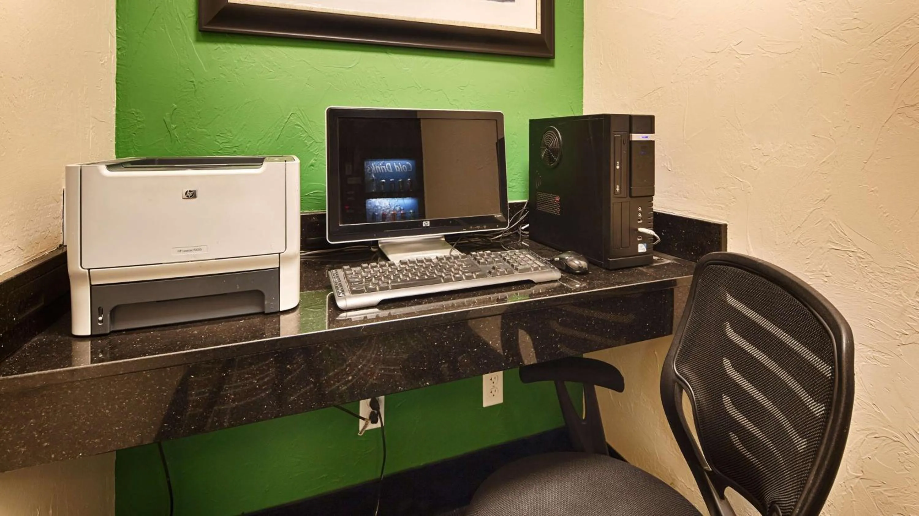 On site in Best Western Elyria