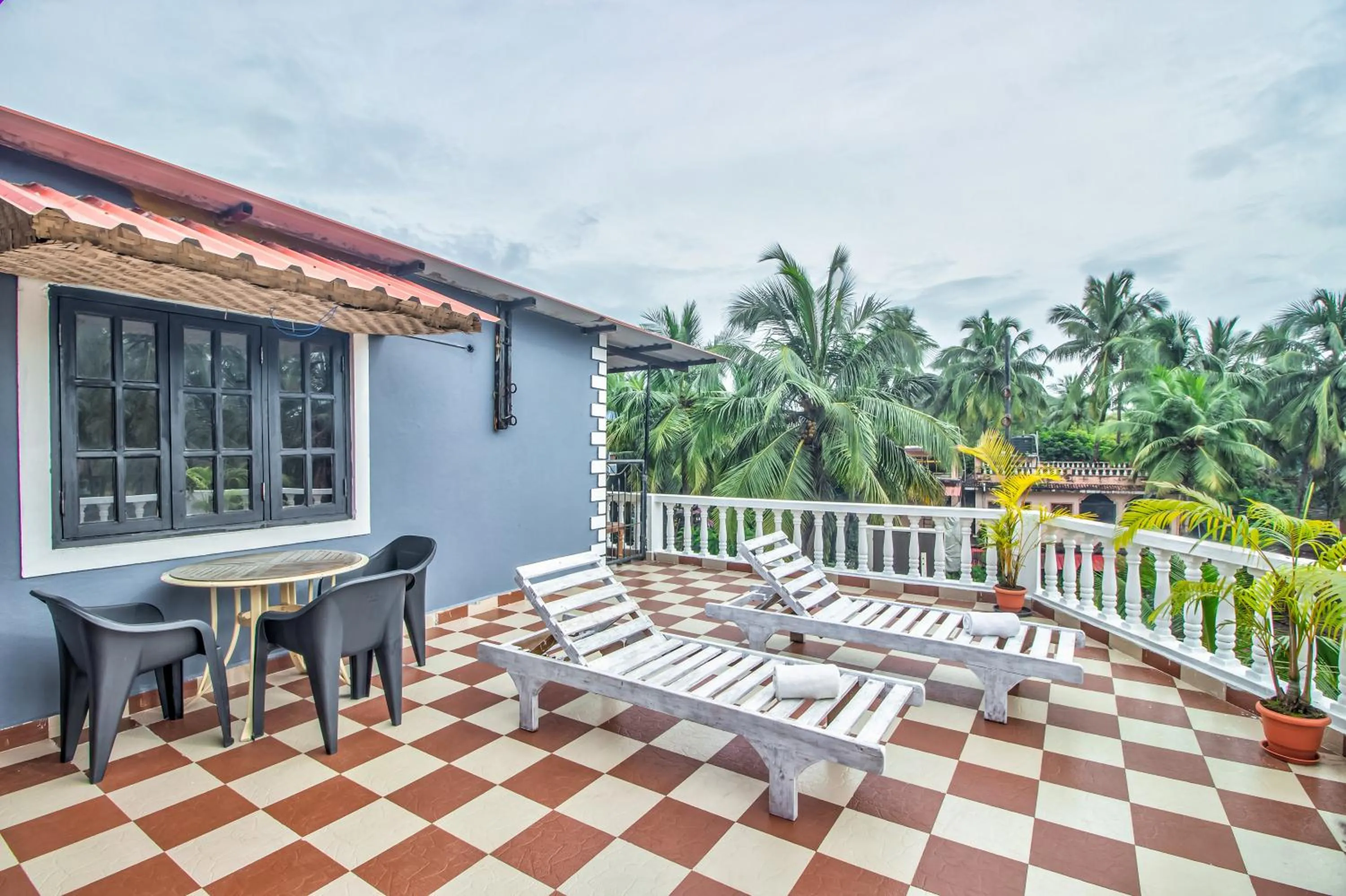 Balcony/Terrace in Villa Verediana