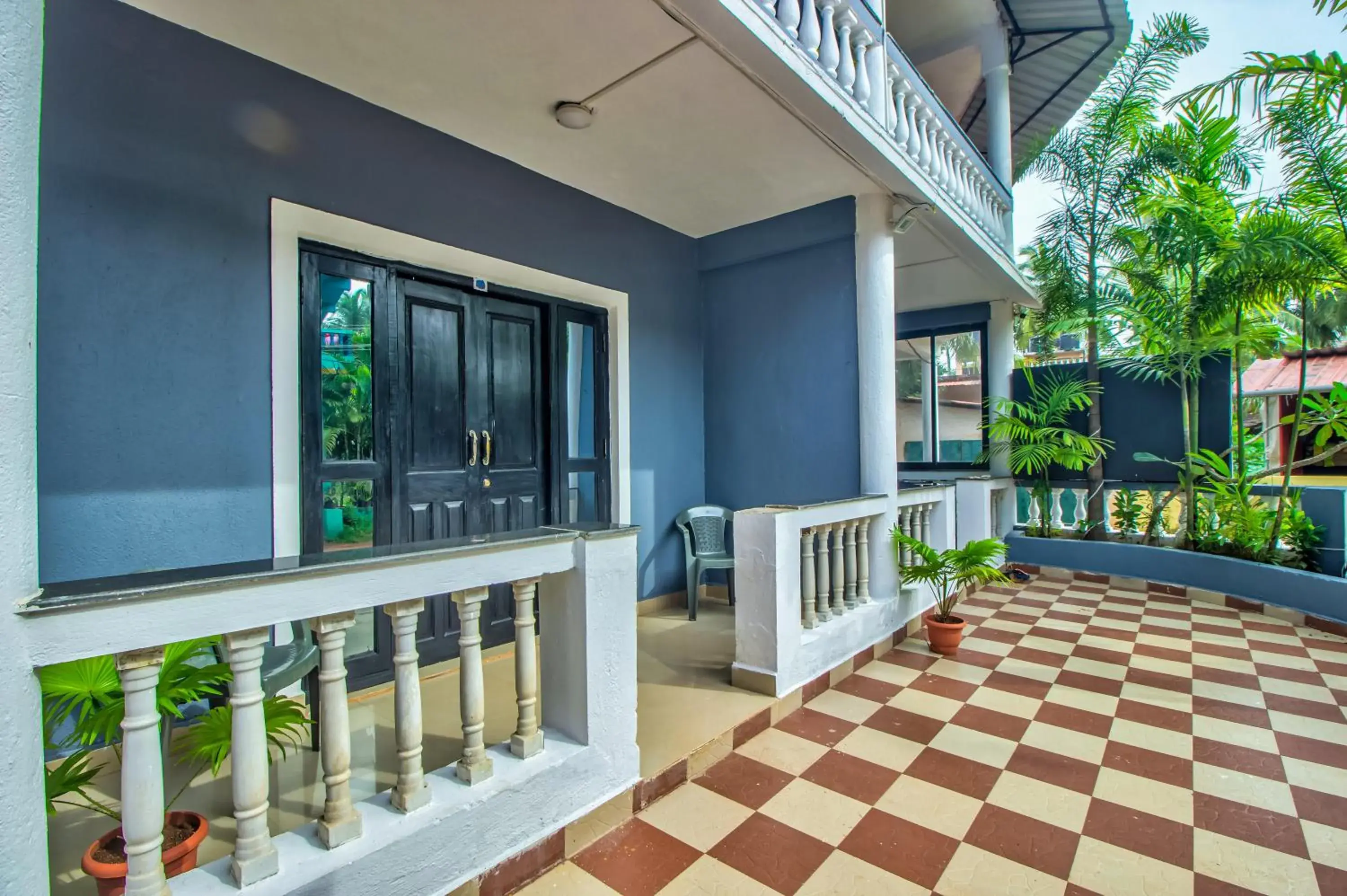 Facade/entrance in Villa Verediana Facade/entrance in Villa Verediana