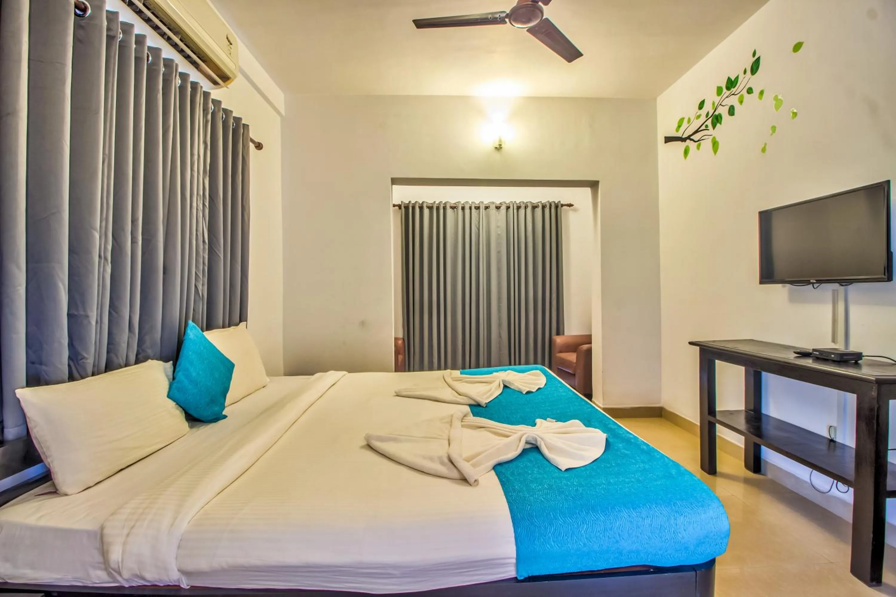 Bed in Villa Verediana