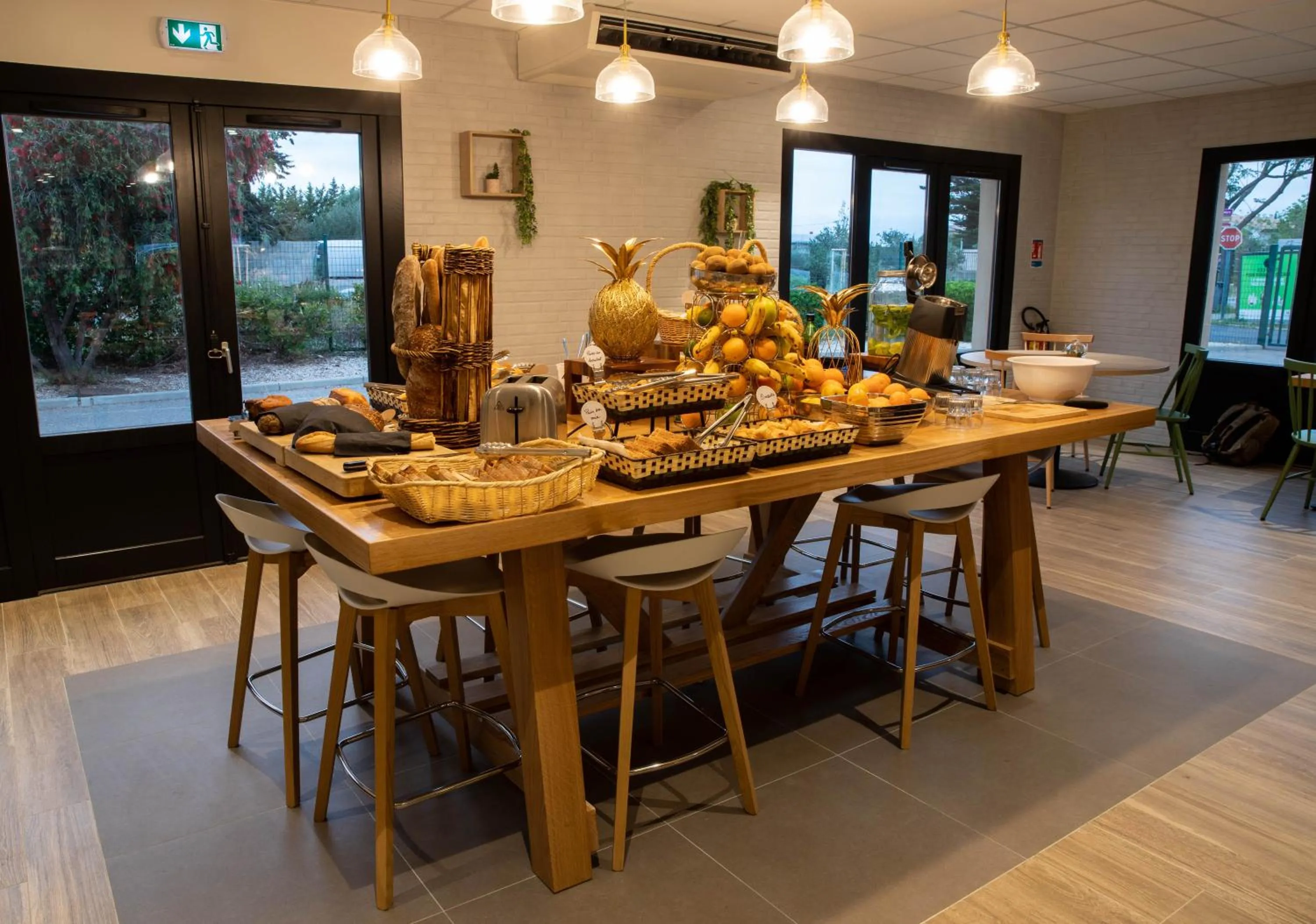 Breakfast in Campanile Narbonne A9/A61