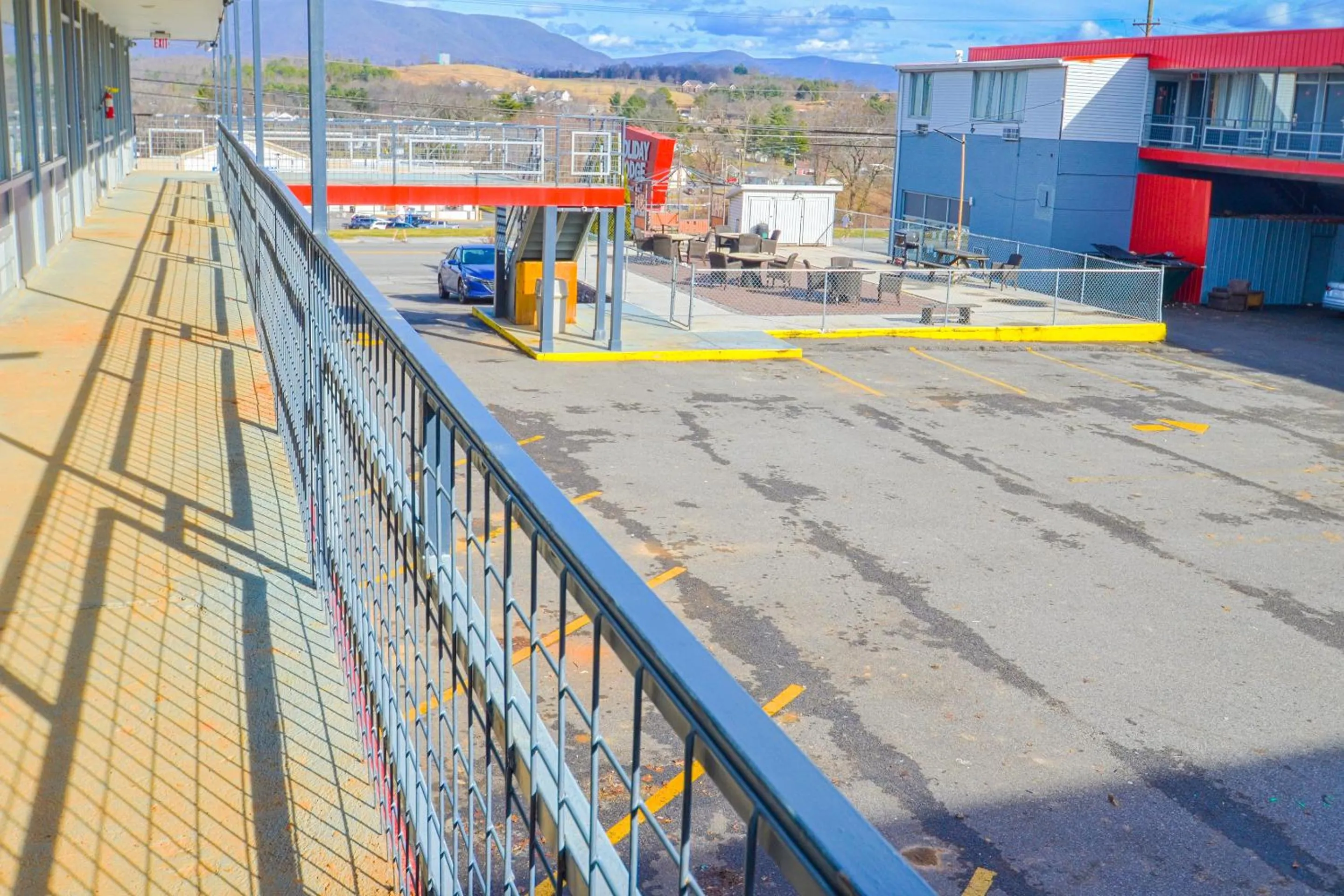 Facade/entrance in Holiday Lodge Virginia -Listing Partner