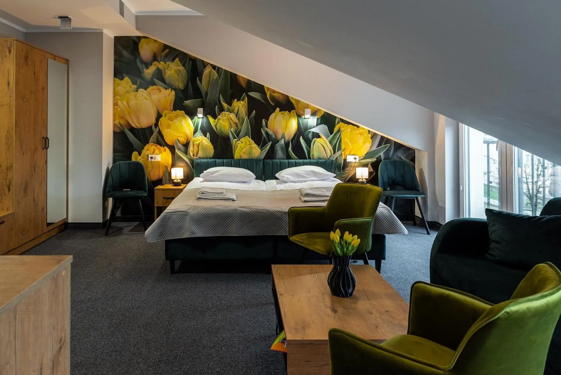 Bed in Willa Rustykalna