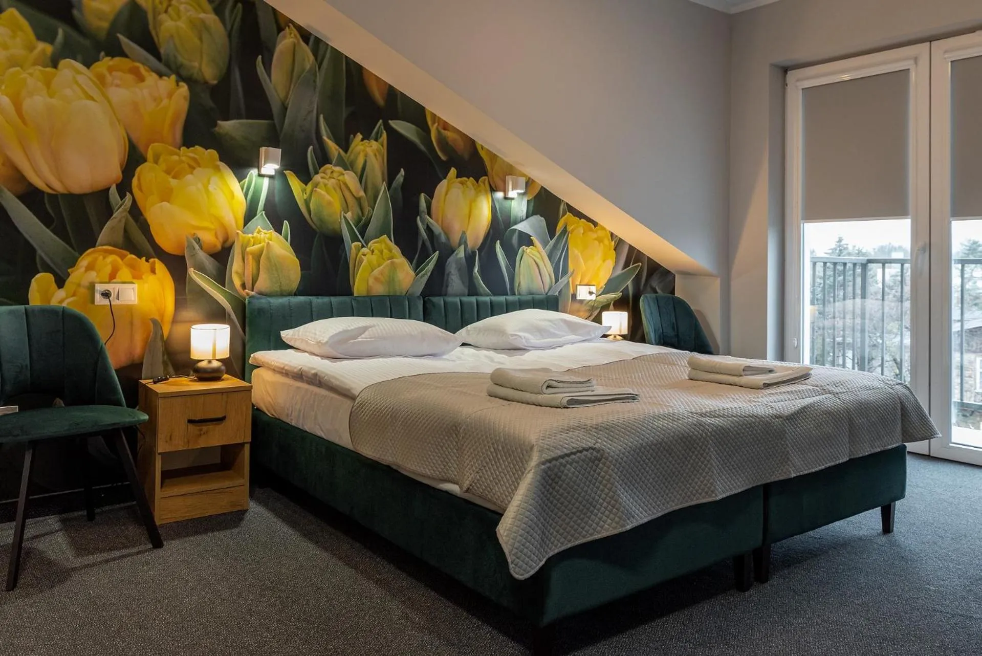 Bed in Willa Rustykalna