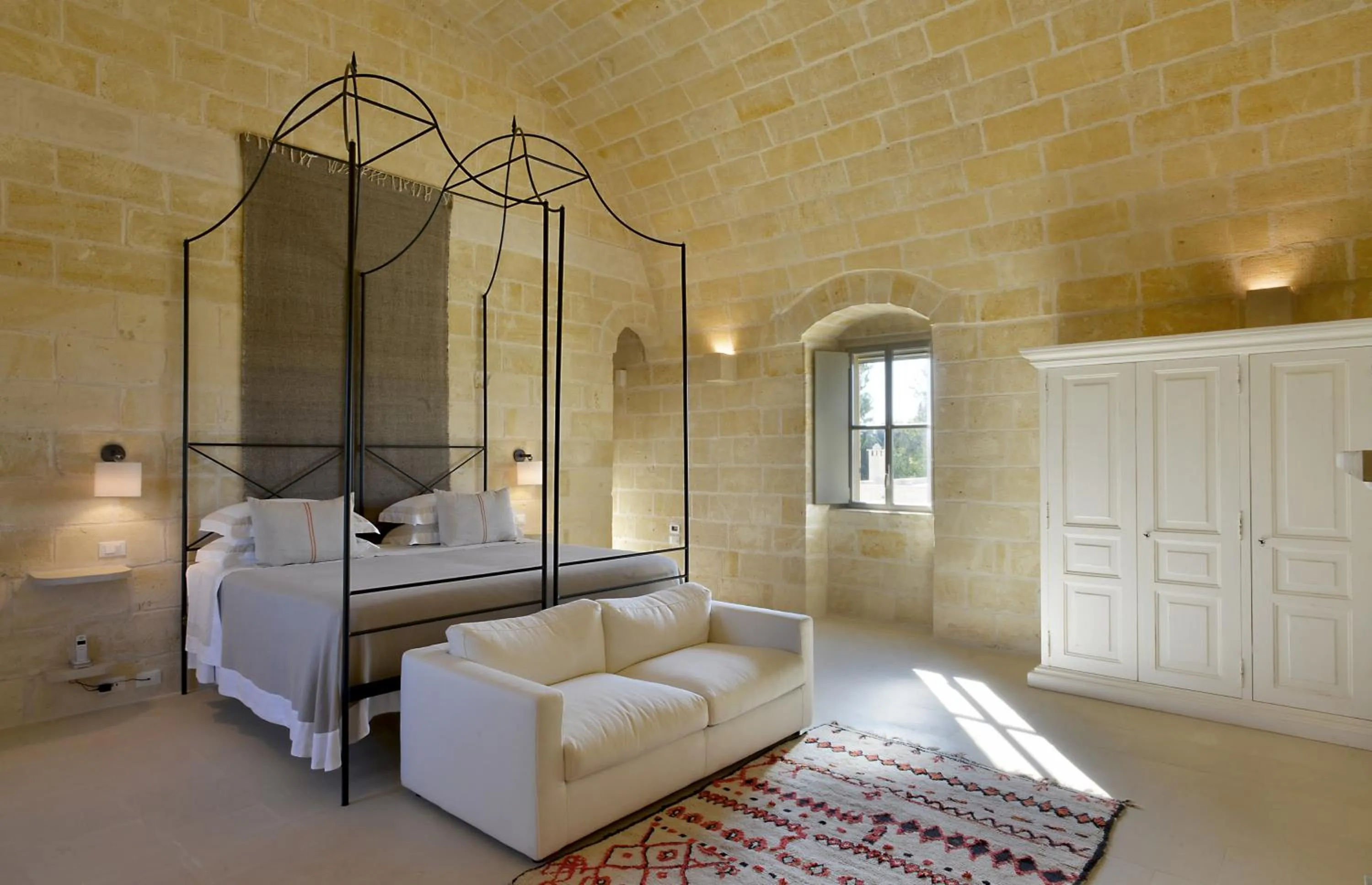 Bed in Masseria Trapana