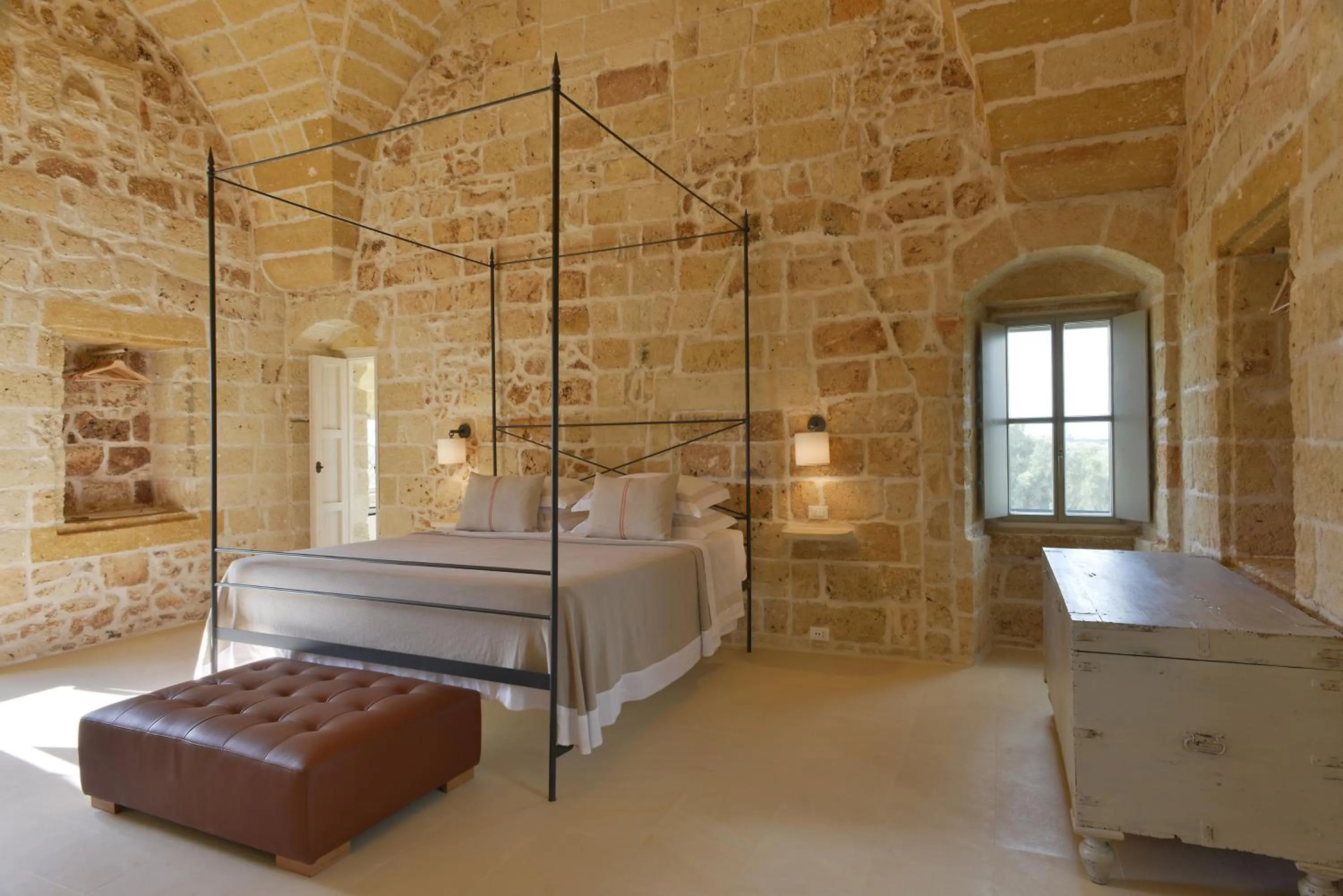 Bed in Masseria Trapana