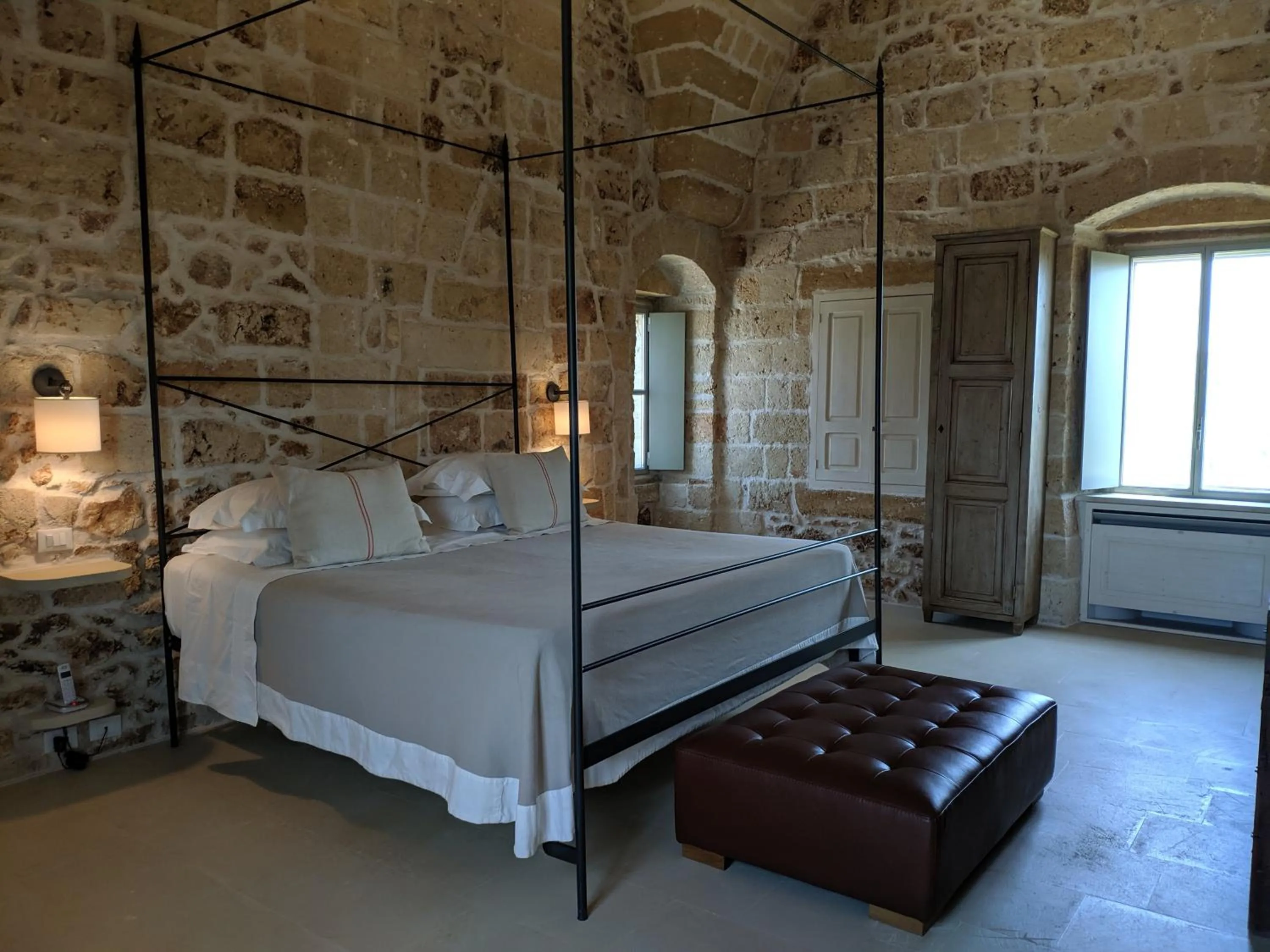 Bed in Masseria Trapana