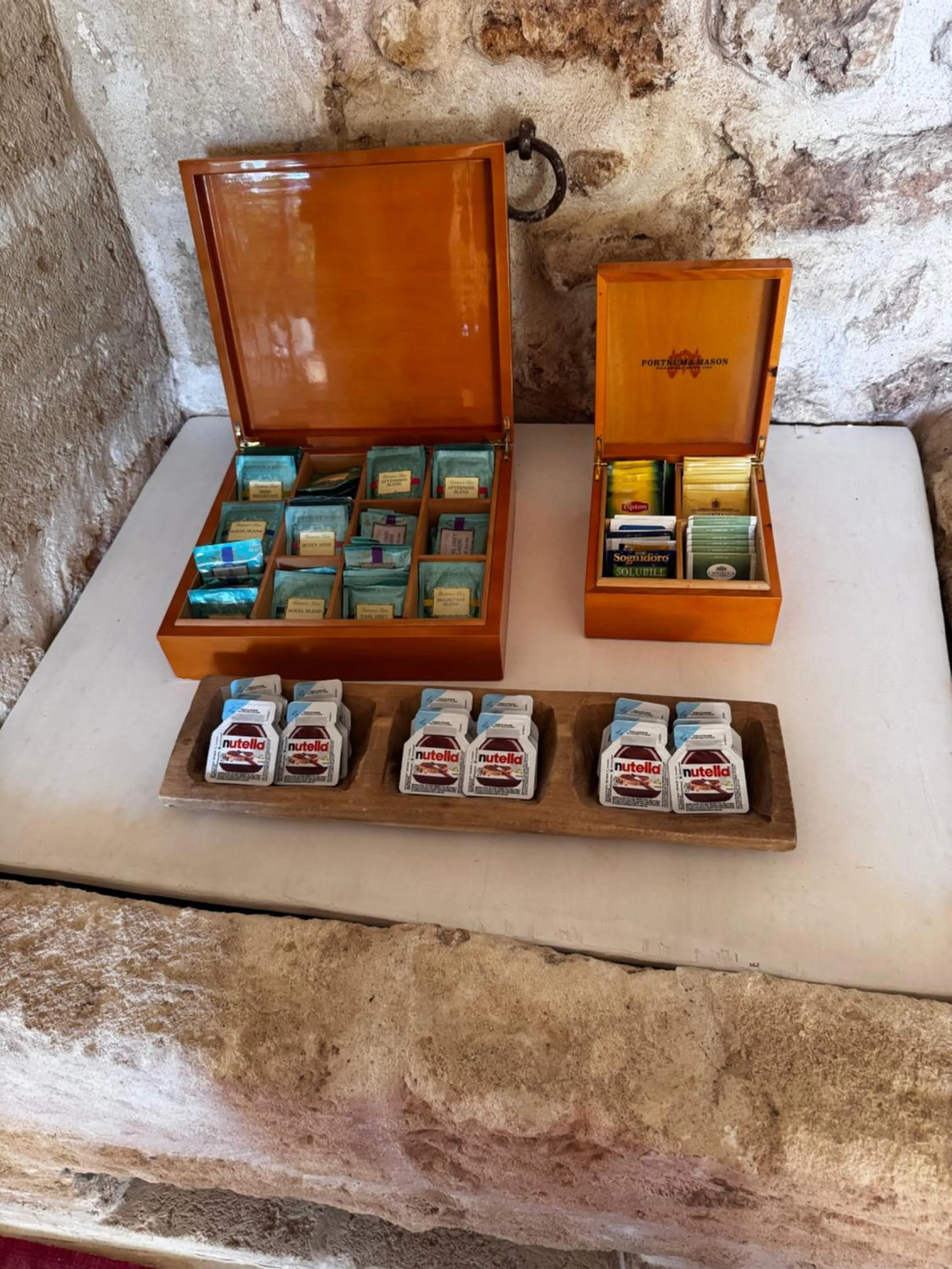 Buffet breakfast in Masseria Trapana