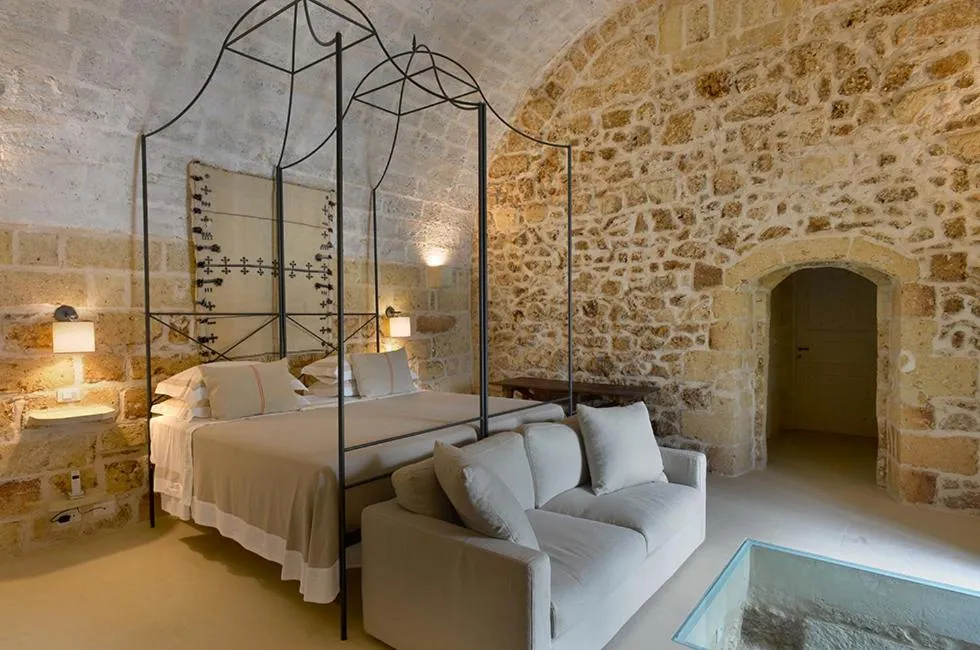 Bed in Masseria Trapana