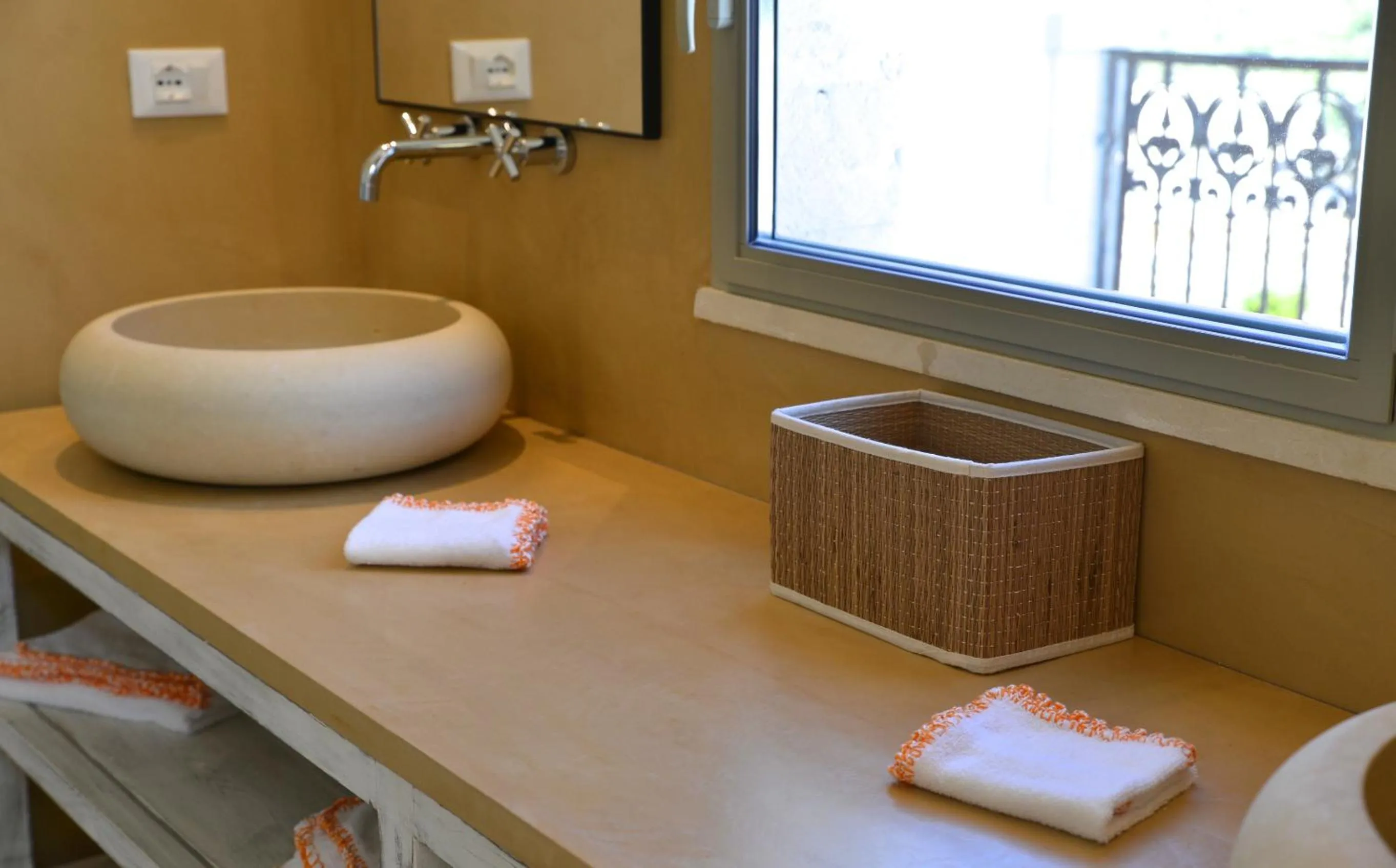 Bathroom in Masseria Trapana