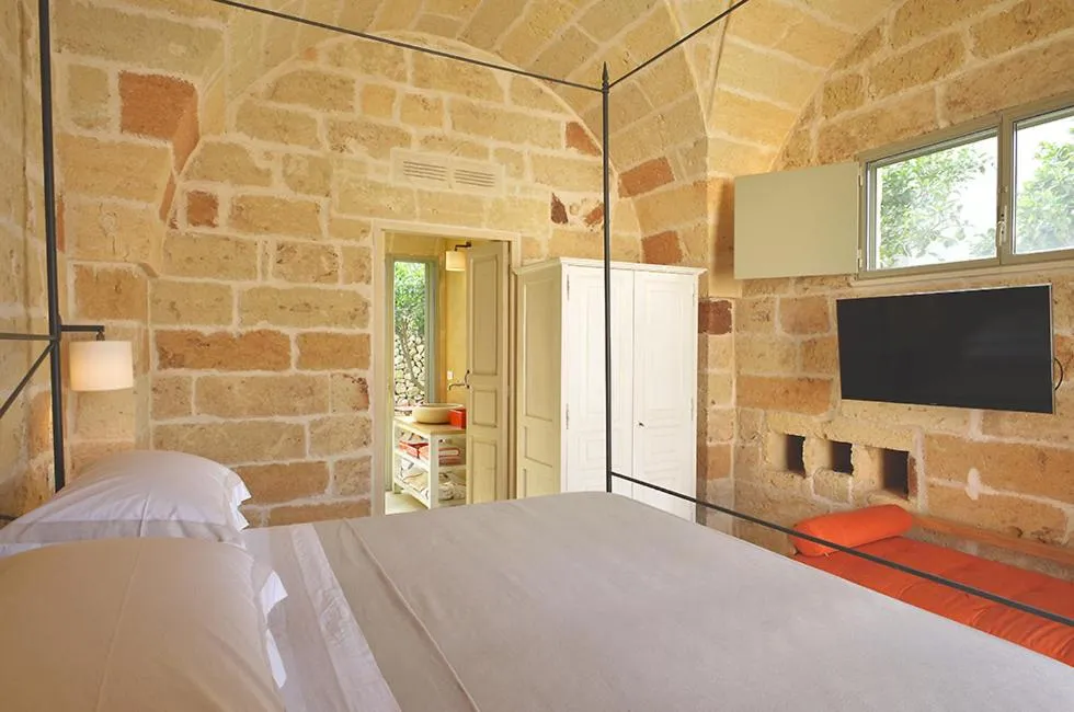 Bed in Masseria Trapana