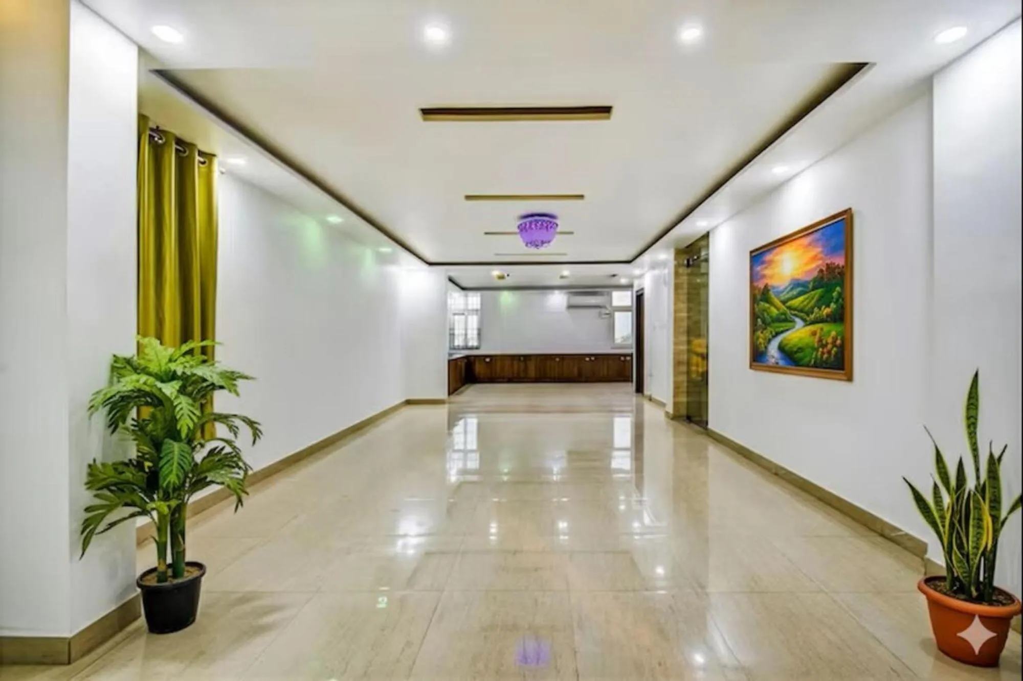 Lobby or reception in FabHotel Grand Sheela
