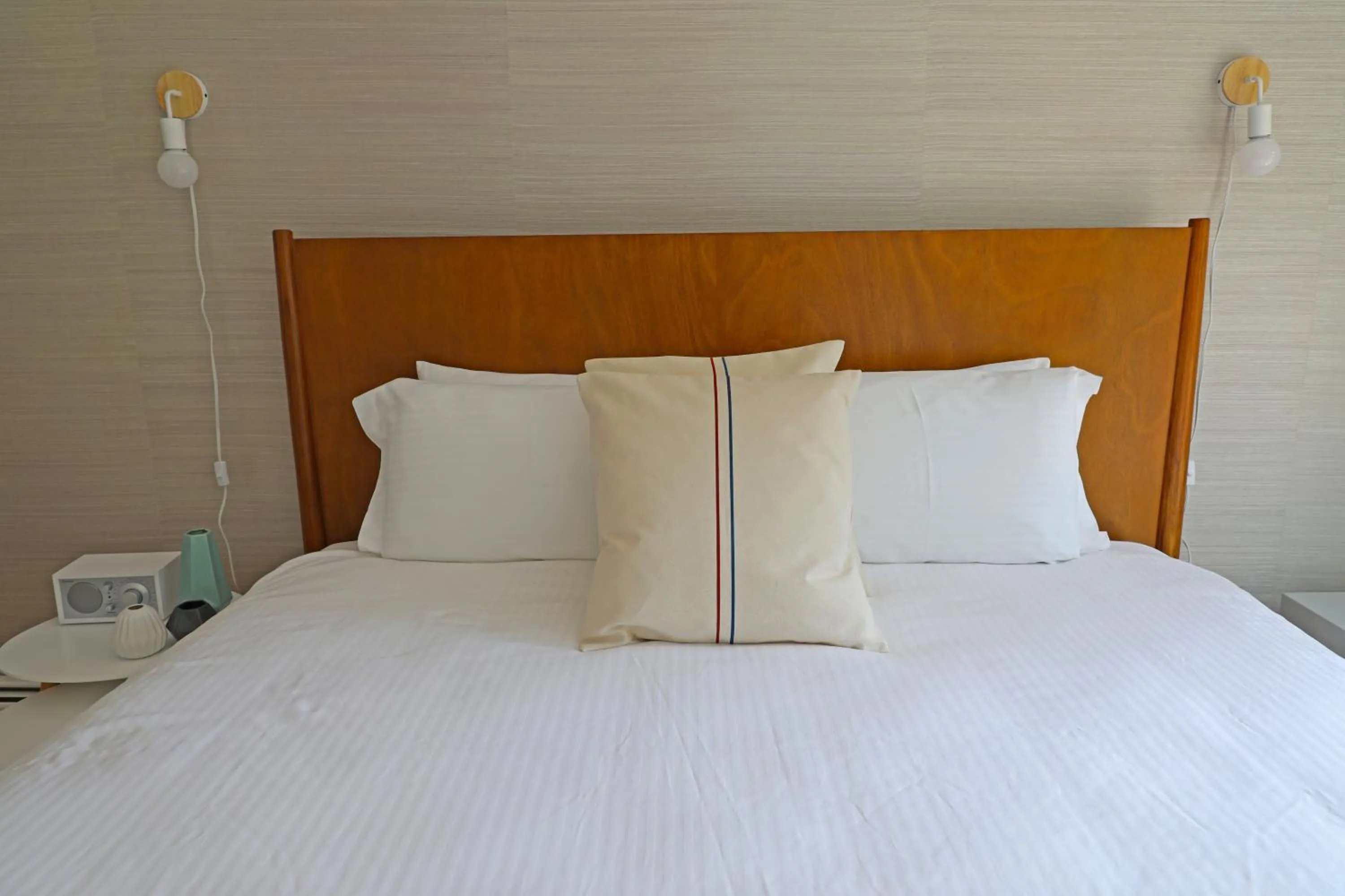 Bed in The Hotel Marblehead