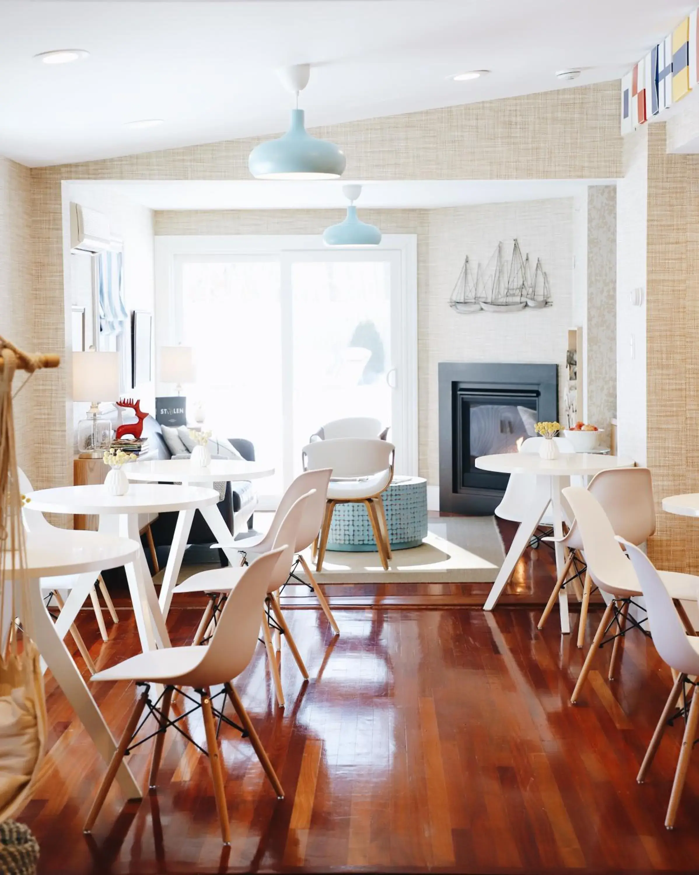 Lobby or reception in The Hotel Marblehead Lobby or reception in The Hotel Marblehead