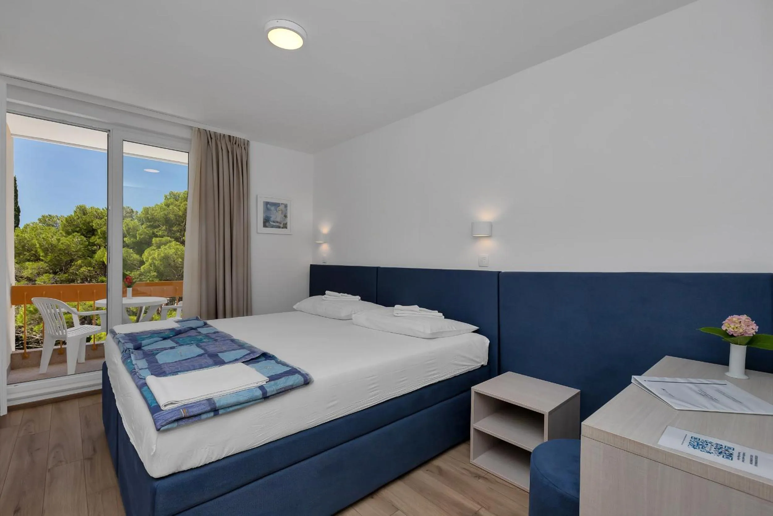 Bed in Hotel Alemaris