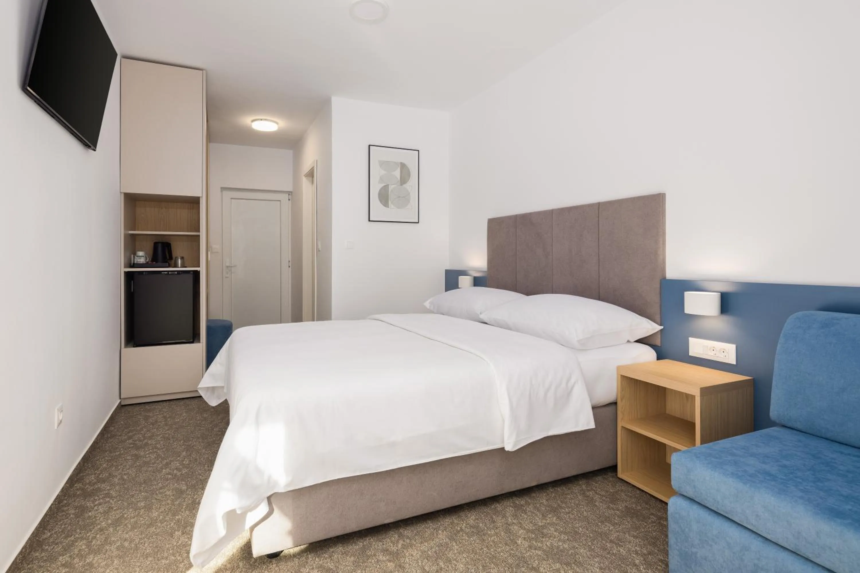 Bed in Hotel Alemaris