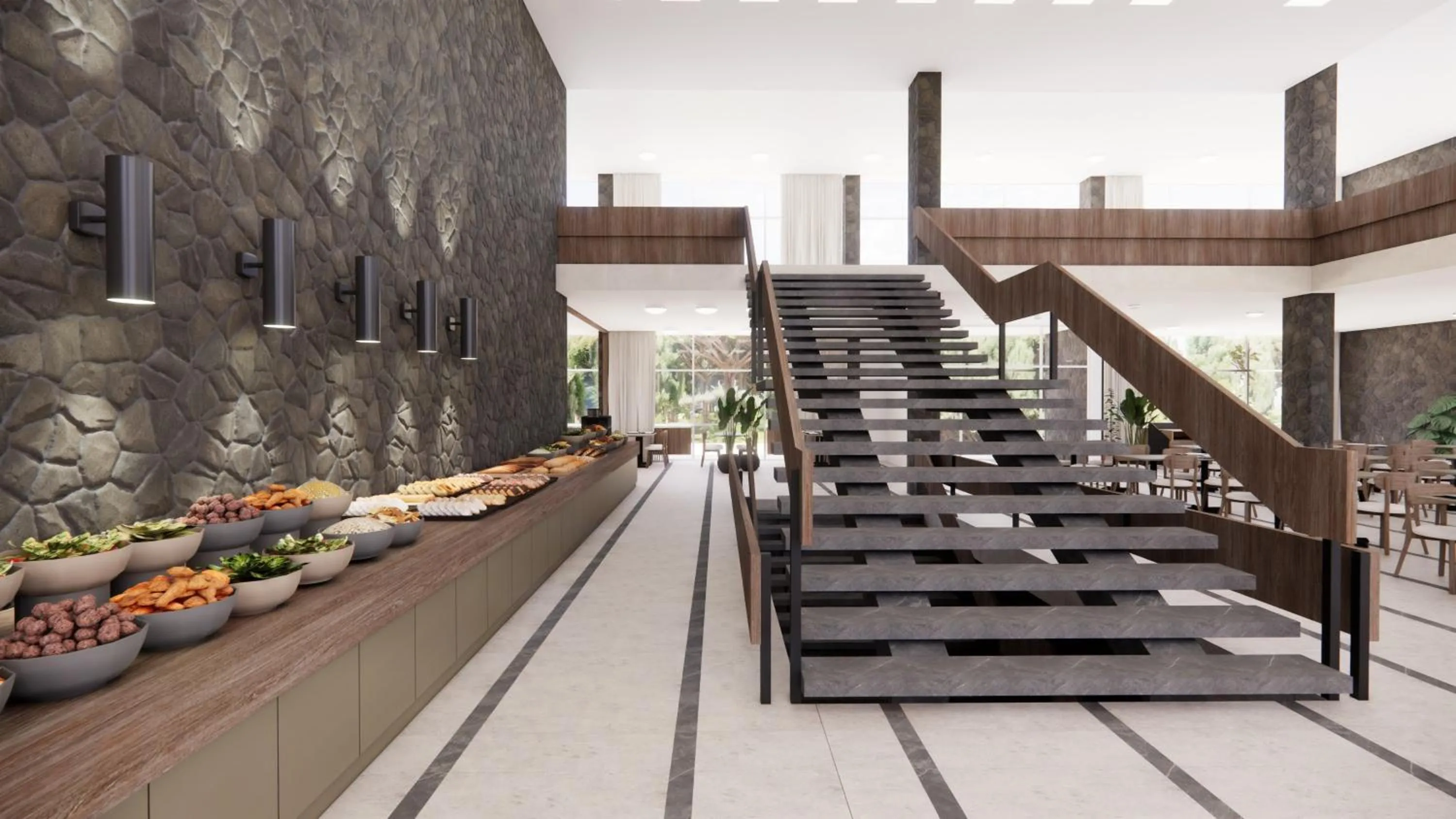 Restaurant/places to eat in Hotel Alemaris