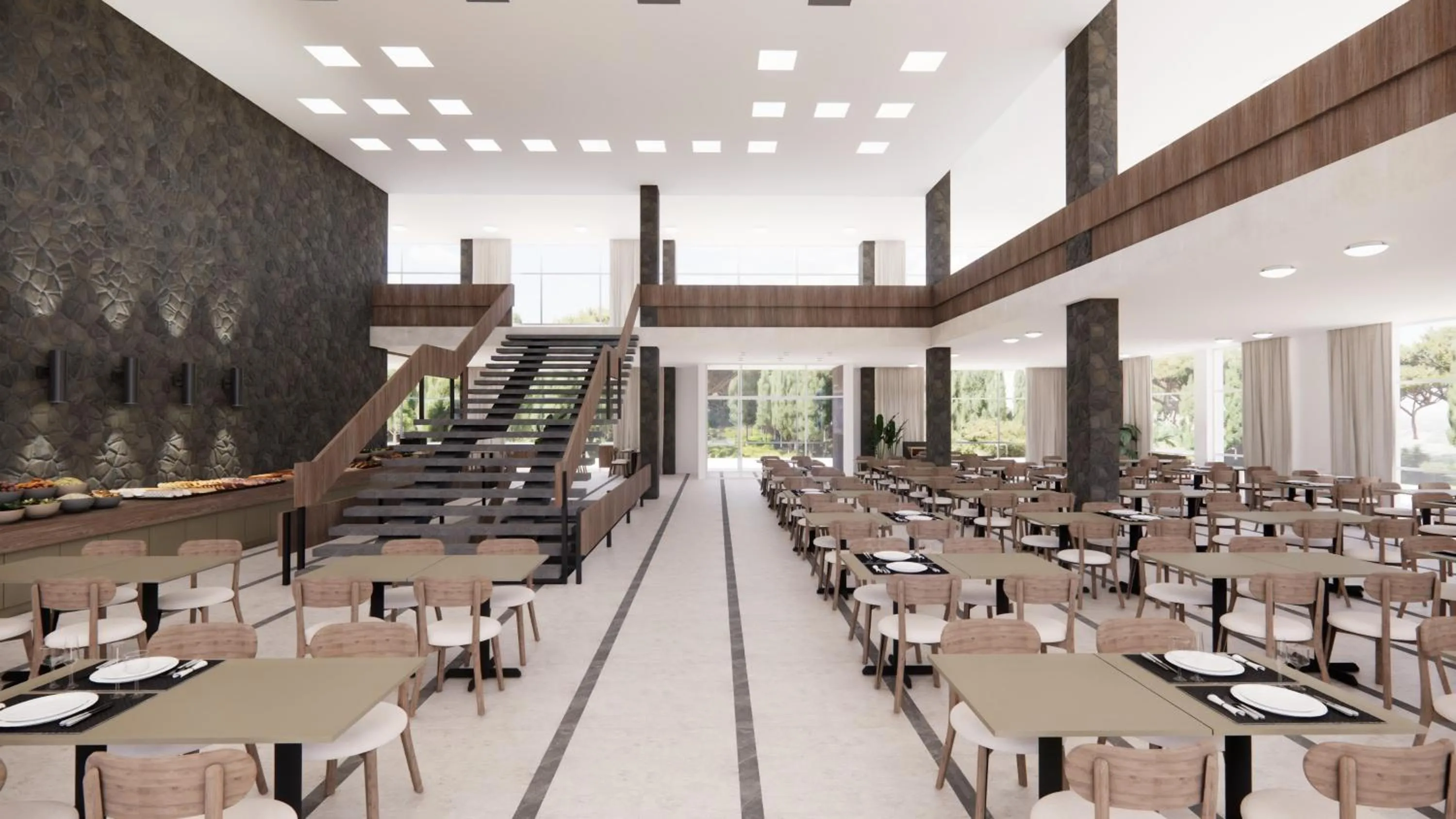 Restaurant/places to eat in Hotel Alemaris