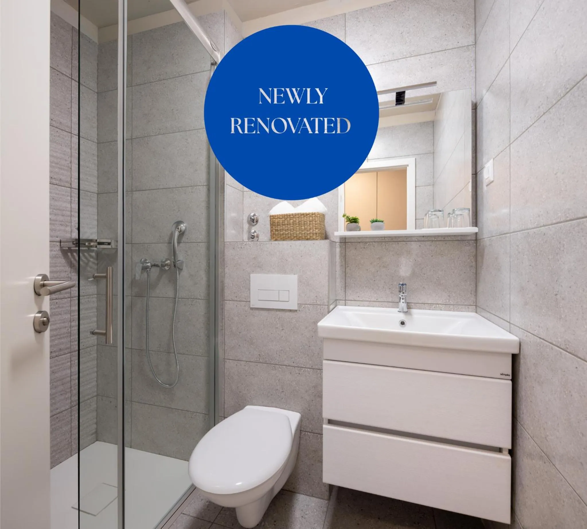 Shower in Hotel Alemaris