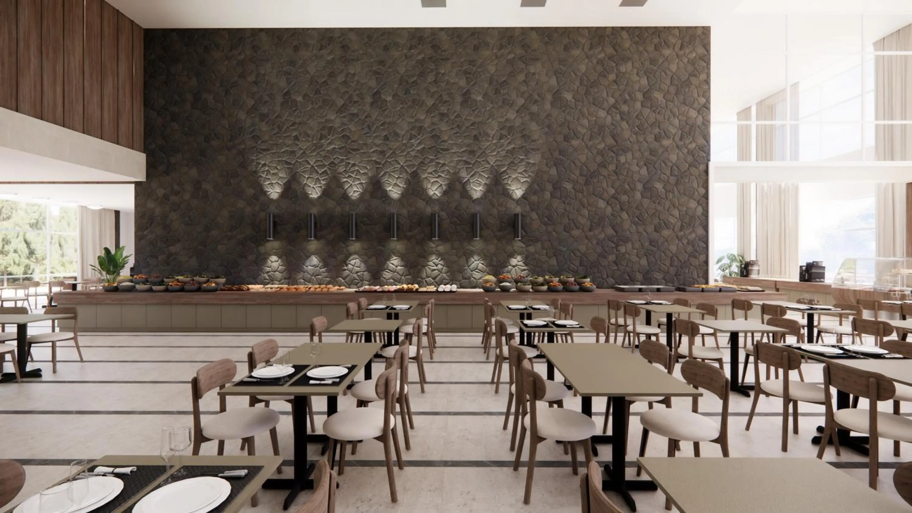 Restaurant/places to eat in Hotel Alemaris
