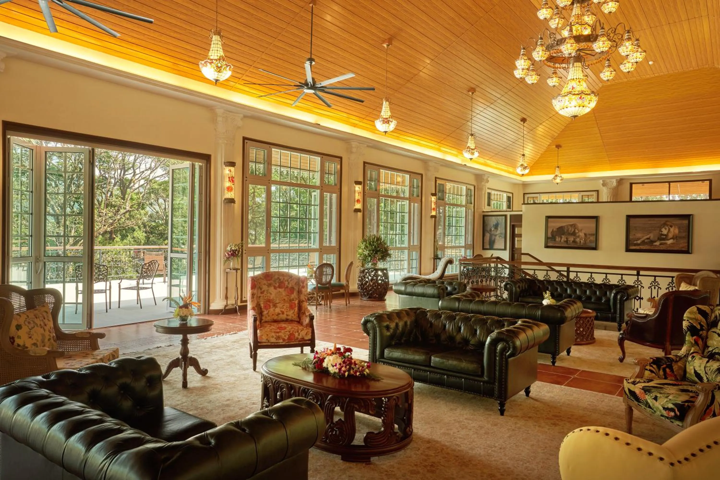 Lobby or reception in Coorg Wilderness Resort & Spa