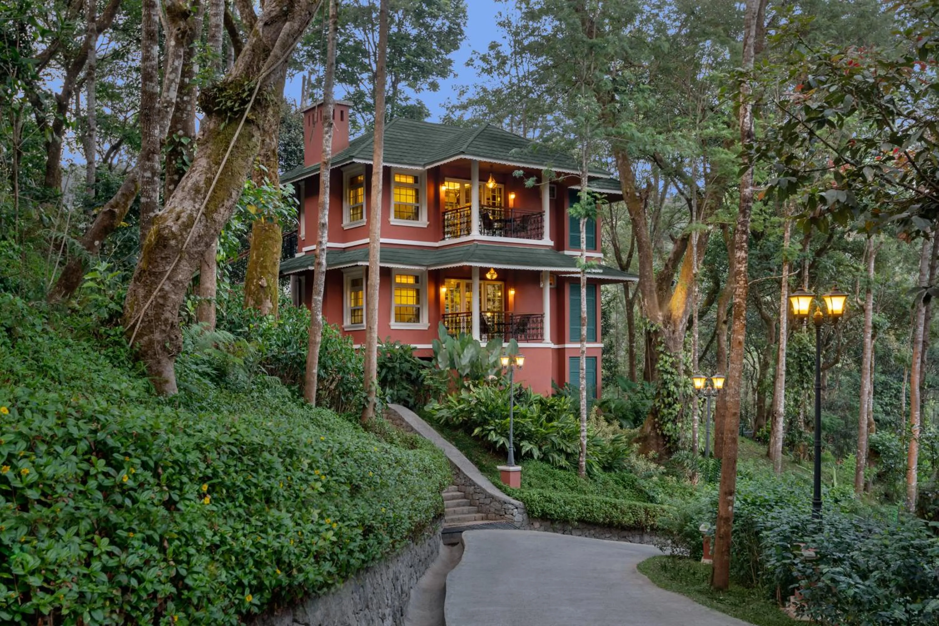 Garden view in Coorg Wilderness Resort & Spa
