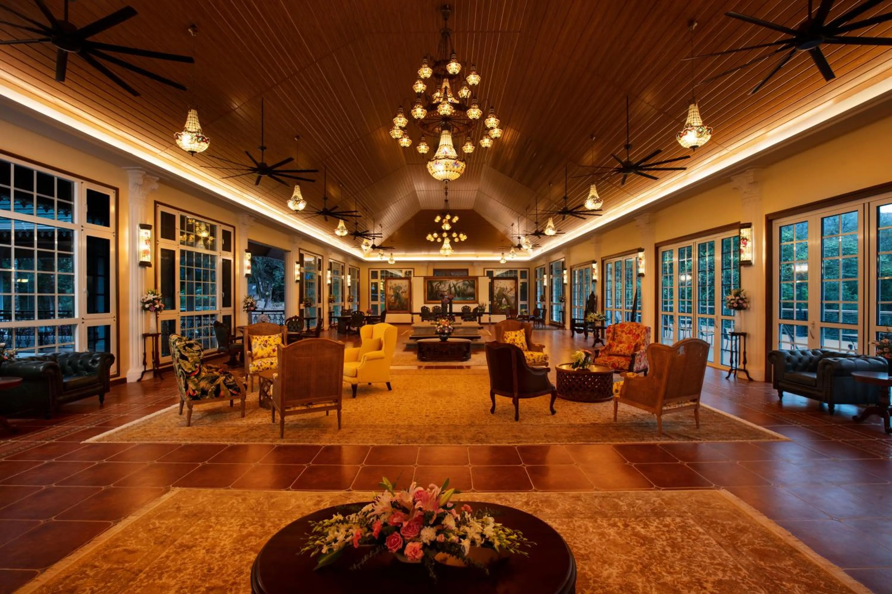Lobby or reception in Coorg Wilderness Resort & Spa