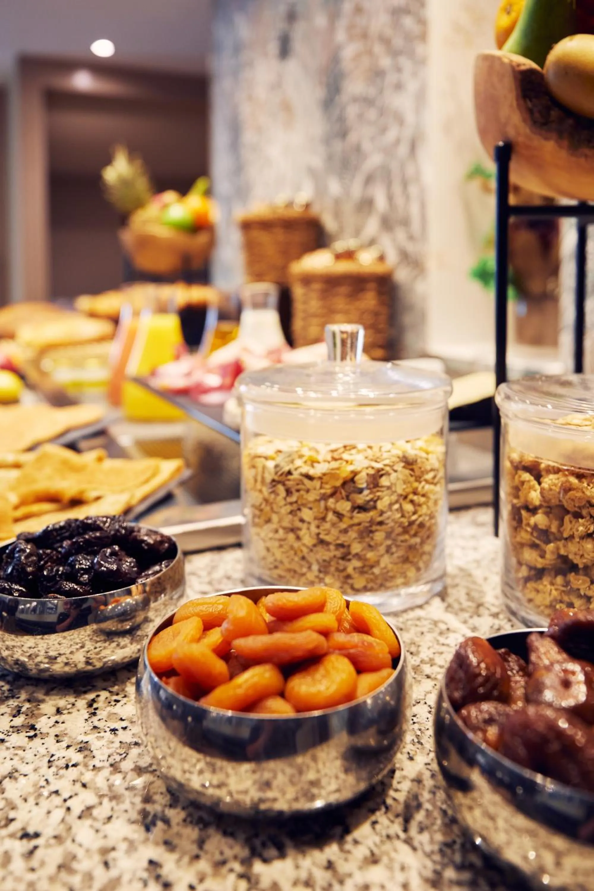 Food close-up in Plaza Tour Eiffel