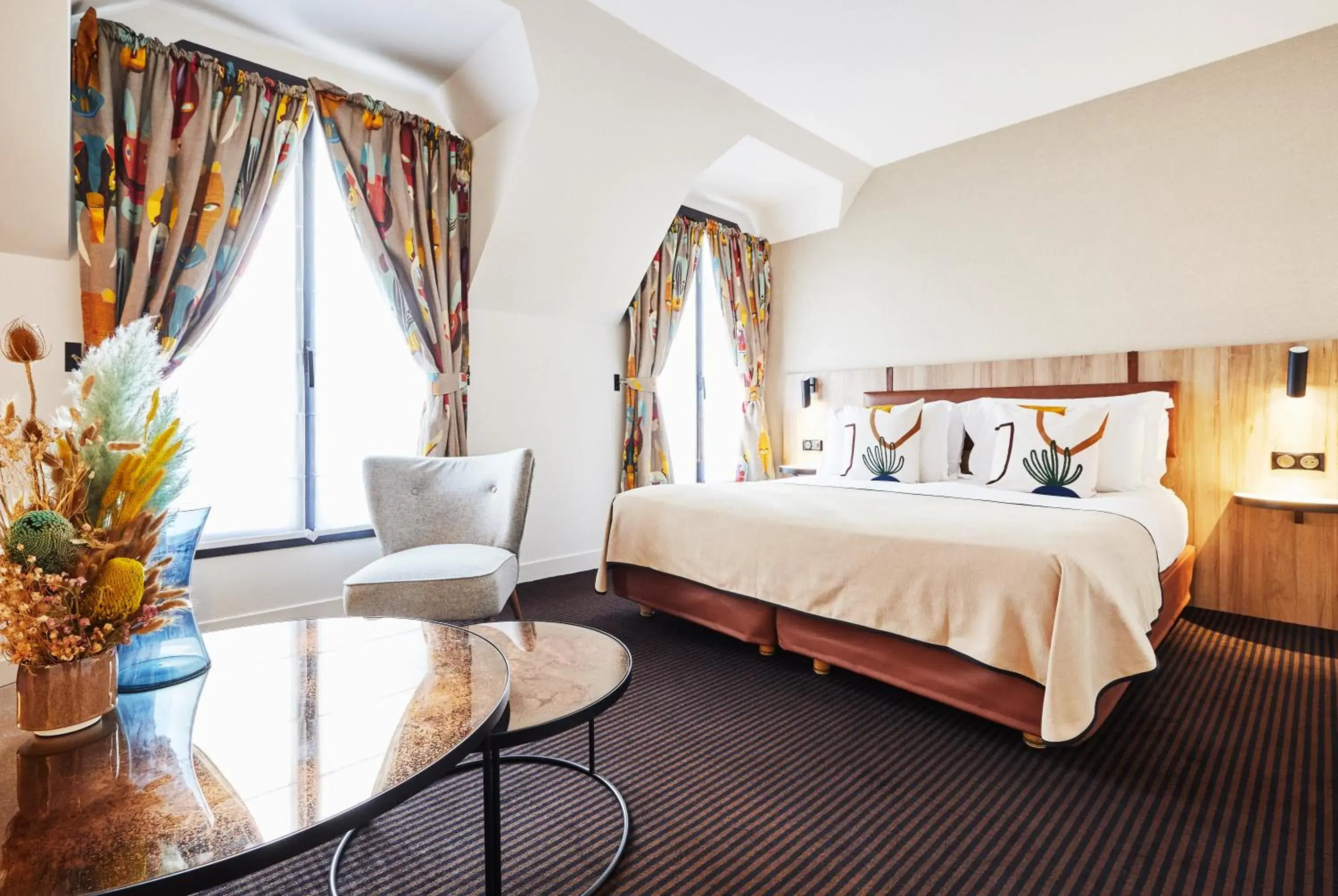 Balcony/Terrace, Bed in Plaza Tour Eiffel Balcony/Terrace, Bed in Plaza Tour Eiffel