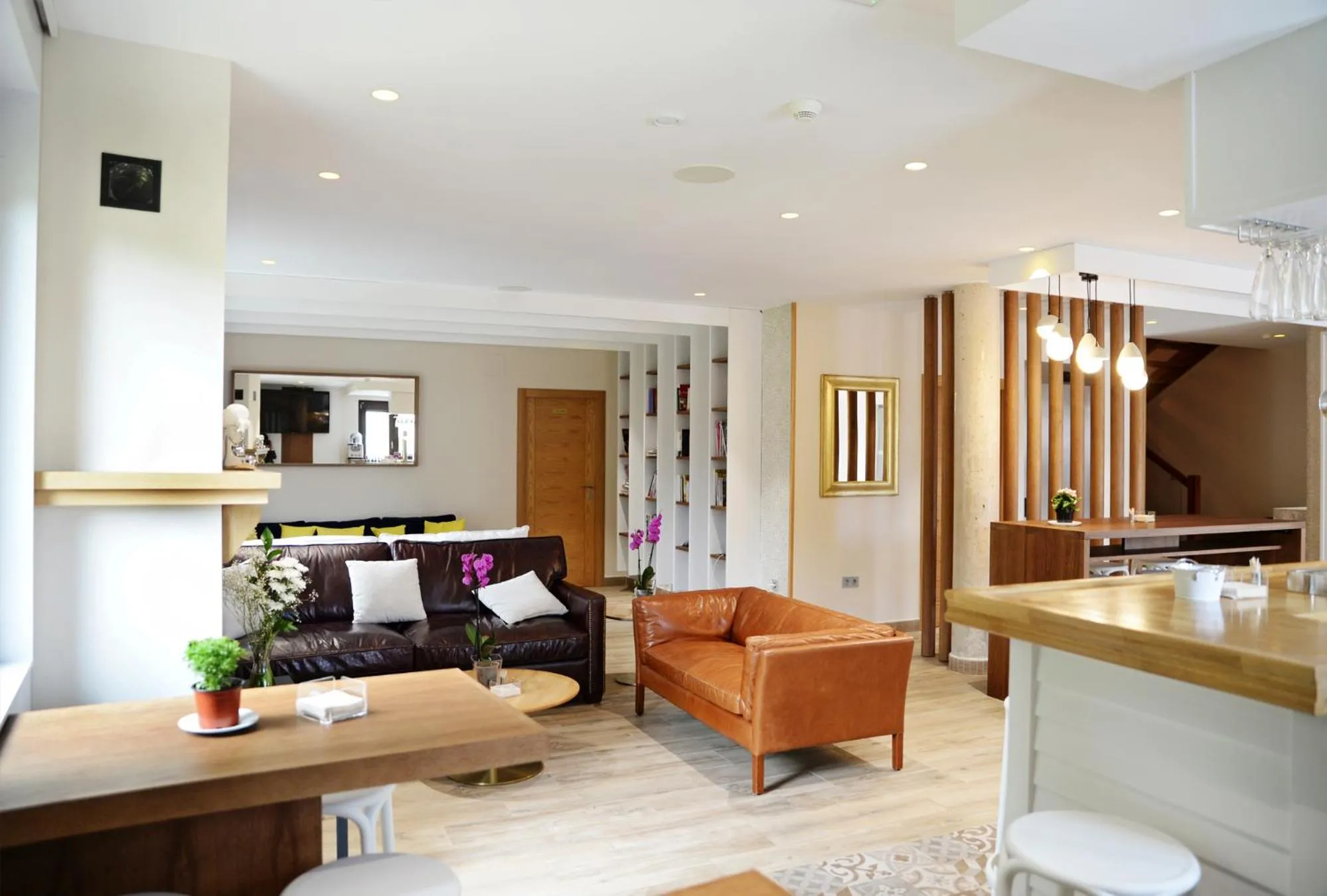 Living room in Hotel Rural Oasibeth