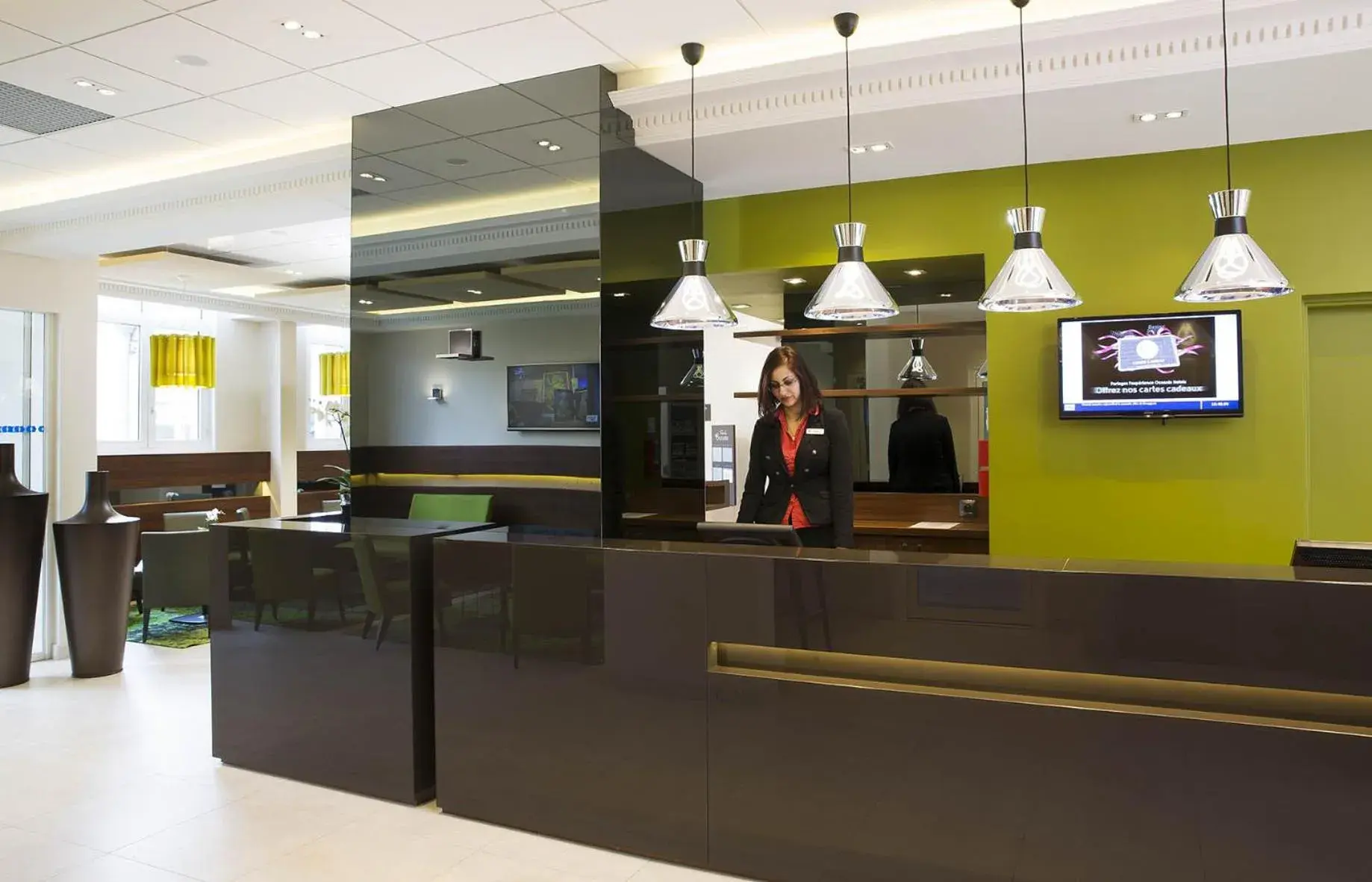 Lobby or reception in Escale Oceania Orléans Lobby or reception in Escale Oceania Orléans