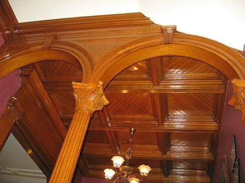 Decorative detail in Olde Judge Mansion B&B